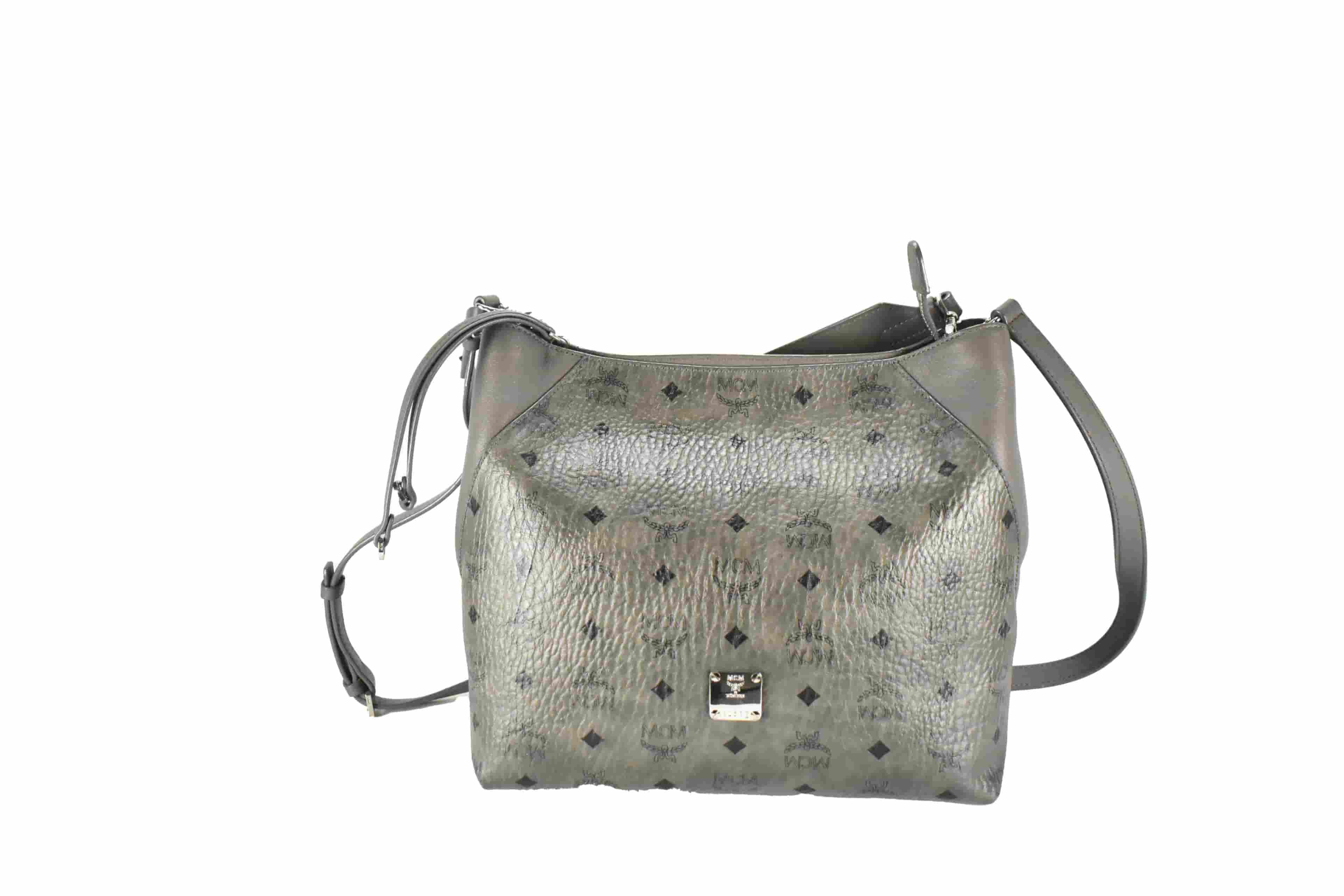 MCM KLARA SCHULTERTASCHE vintmarket.de TASCHE ANTHRAZIT 3953