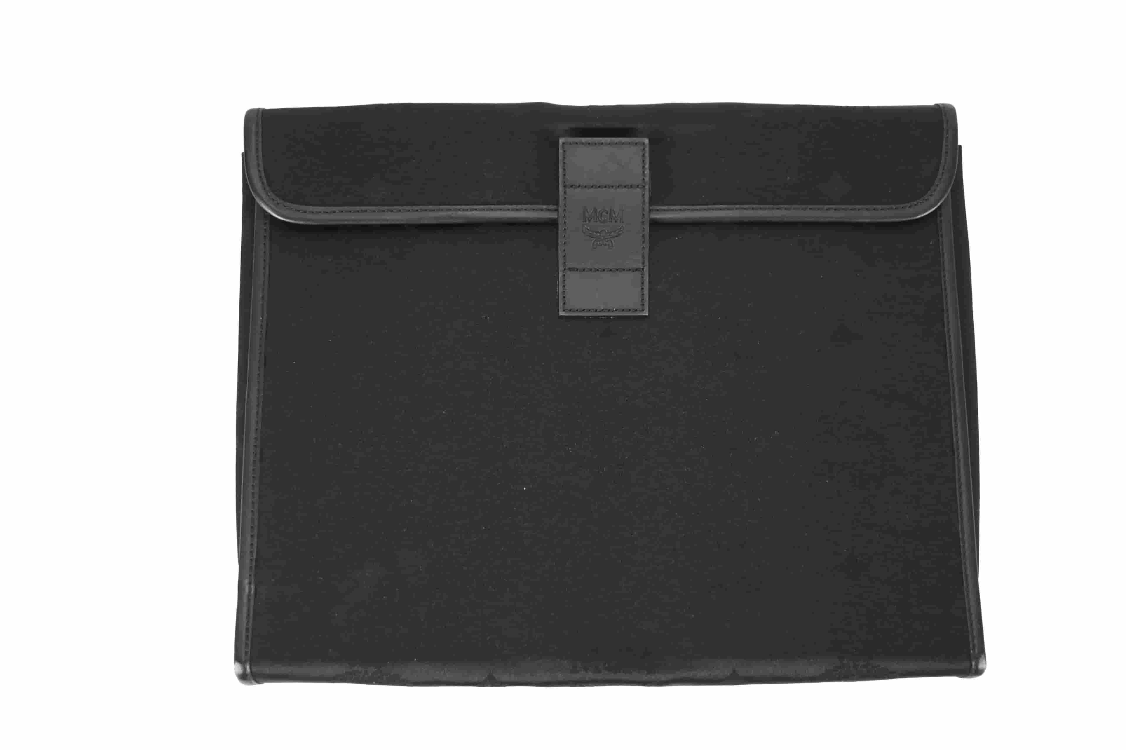 ✅MCM TASCHE LAPTOPTASCHE vintmarket.de AKTENTASCHE SCHWARZ 3955