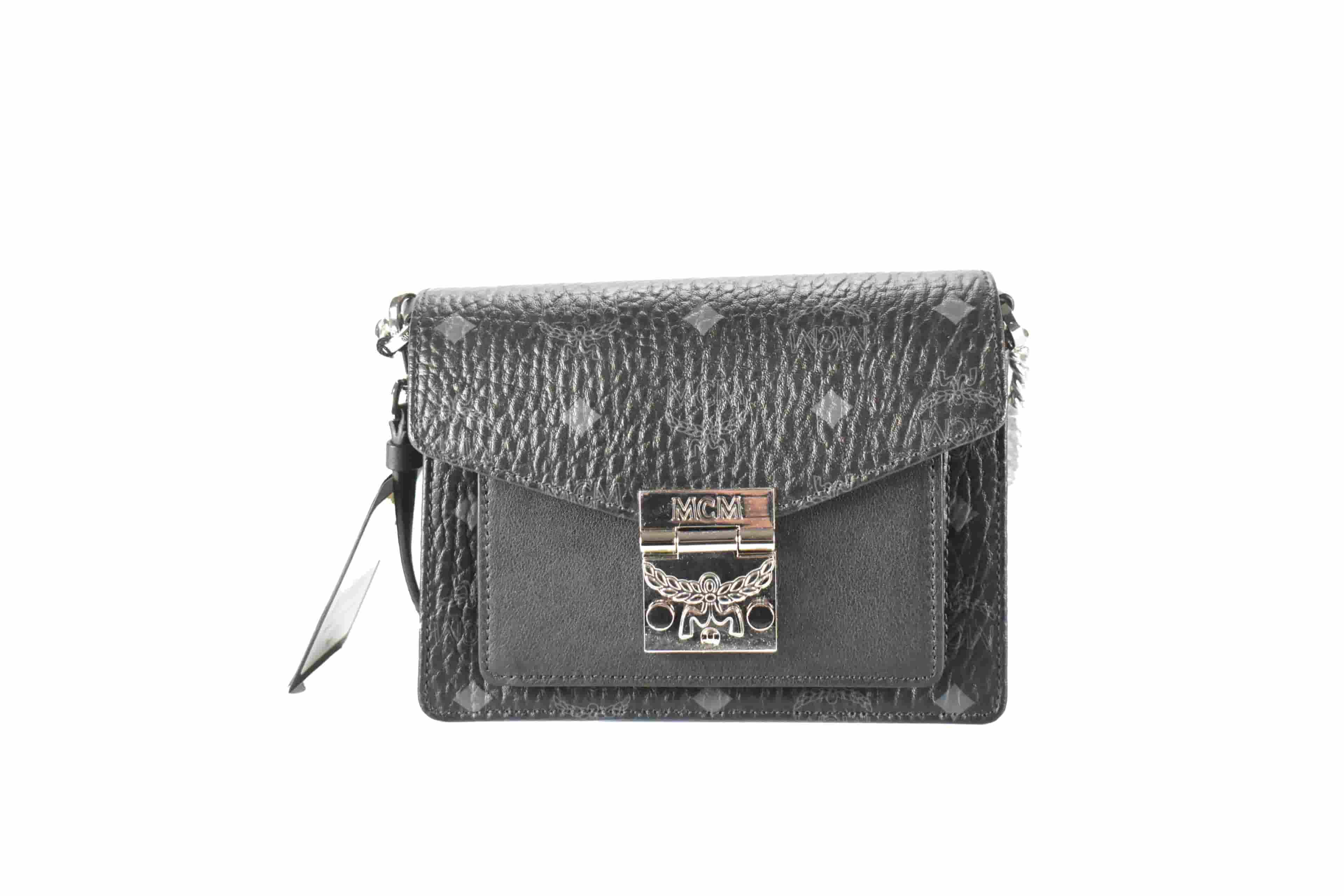 MCM MODELL: PATRICIA SCHULTERTASCHE vintmarket.de SCHWARZ 4063