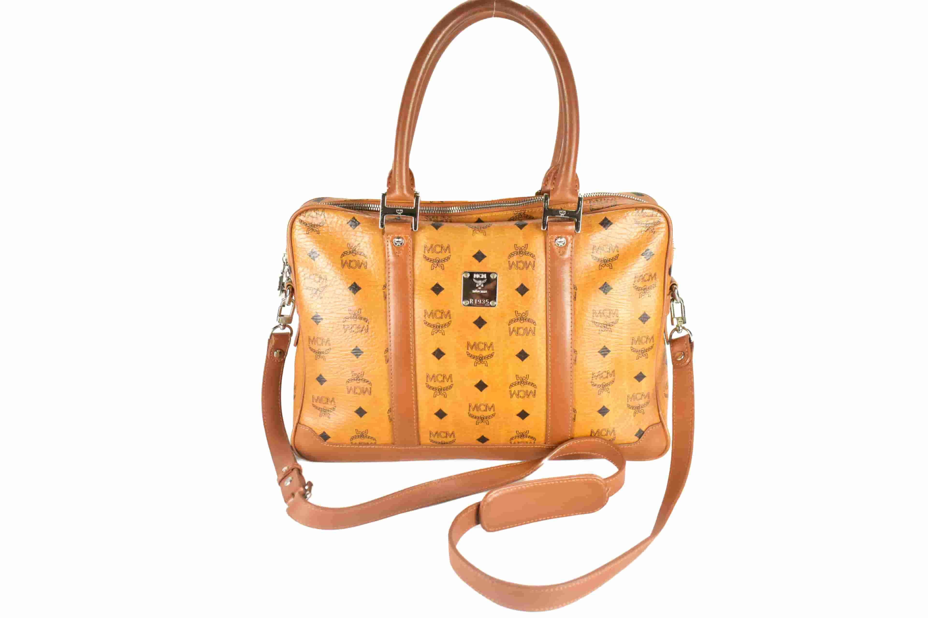 ✅MCM AKTENTASCHE vintmarket.de TASCHE SCHULTERTASCHE COGANC 4201