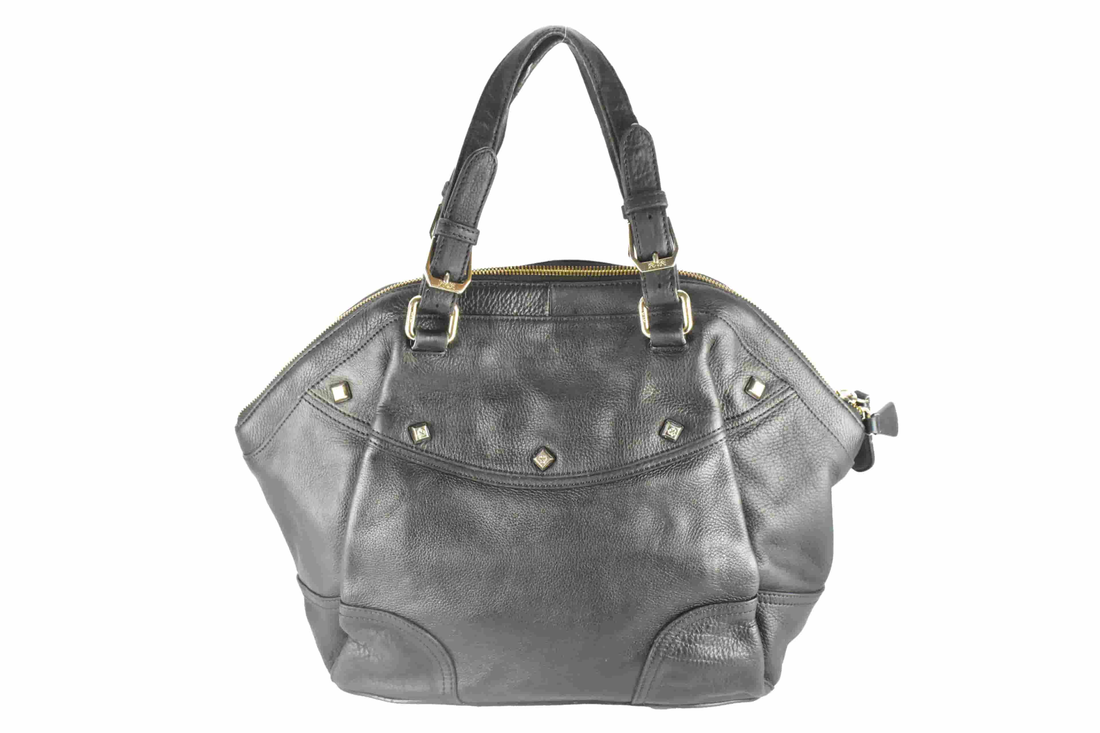 MCM SCHULTERTASCHE vintmarket-de LEDERTASCHE SCHWARZ 4307