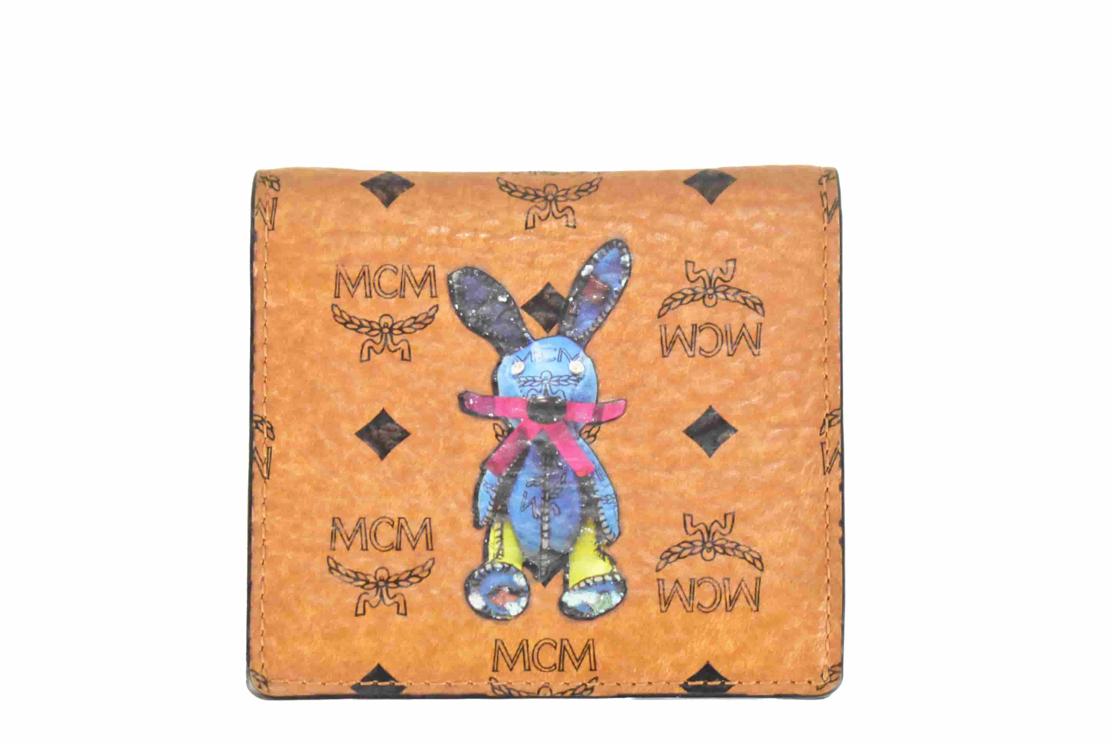 MCM GELDBEUTEL vintmarket.de ETUI GELDBÖRSE COGNAC 4374