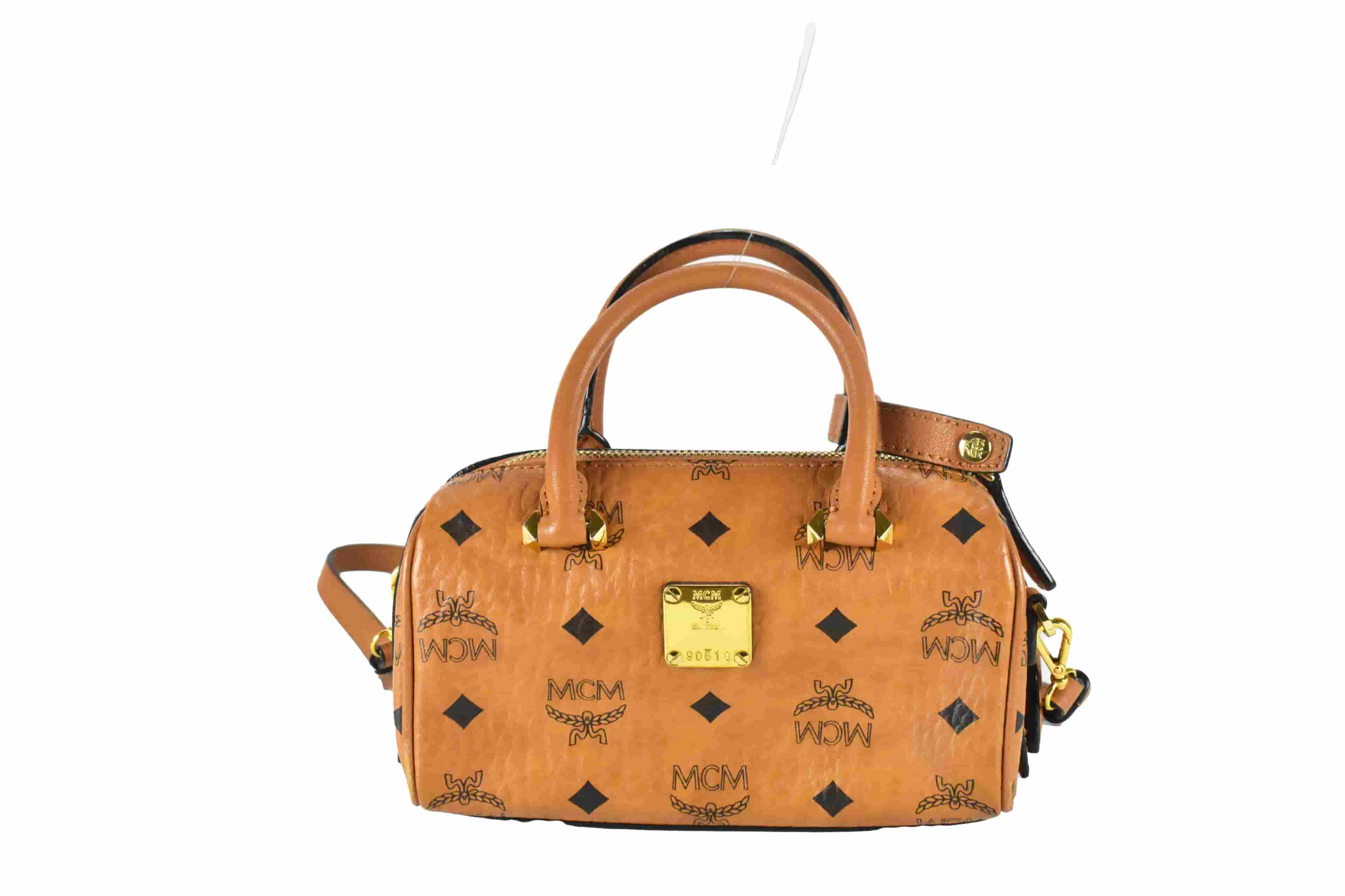 MCM SCHULTERTASCHE vintmarket.de CROSSBODY MINI COGNAC 4395