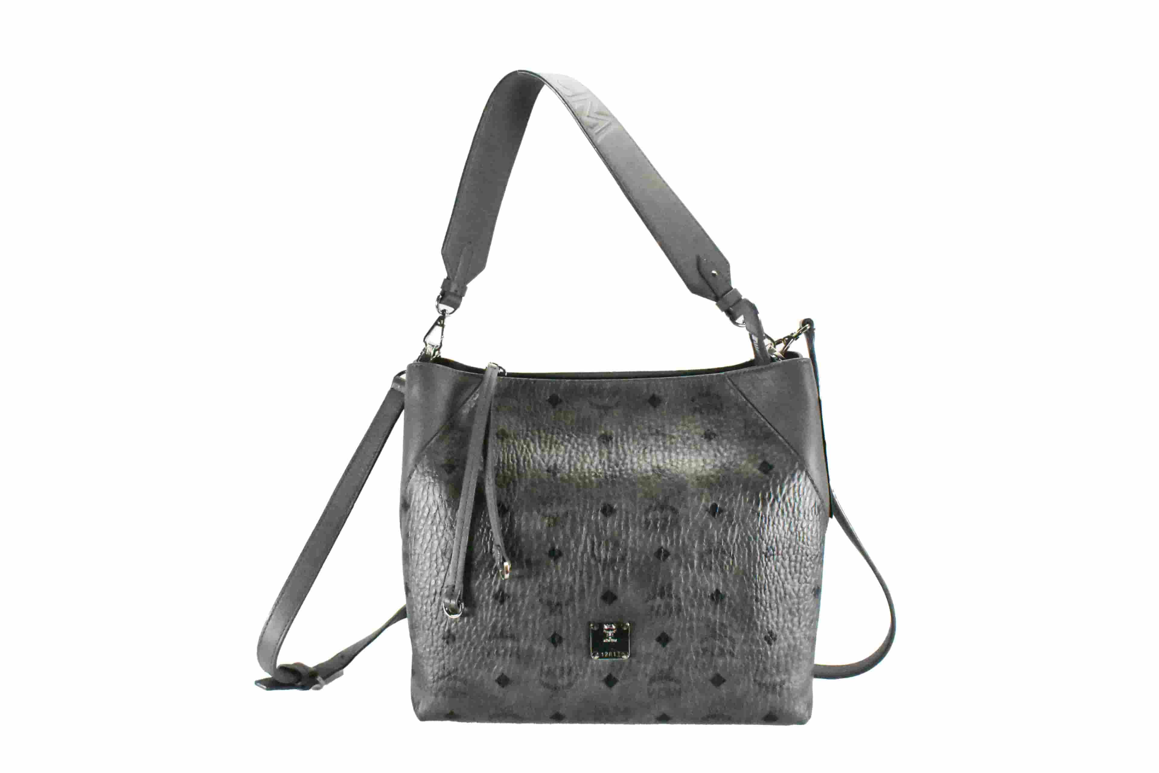 MCM KLARA SCHULTERTASCHE vintmarket.de TASCHE ANTHRAZIT 3953