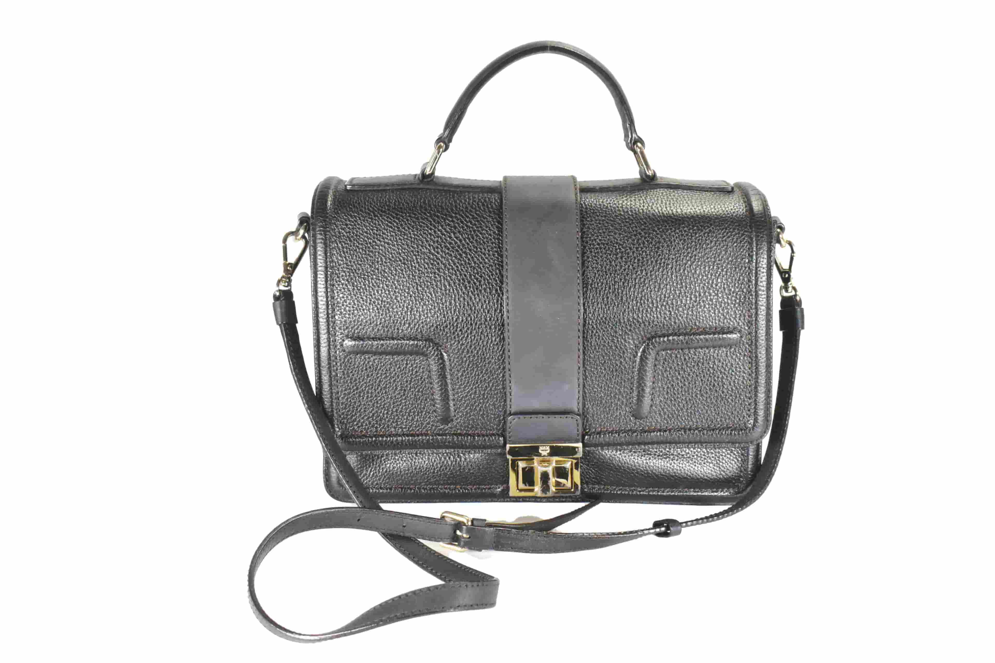 MCM MODELL: PATRICIA SCHULTERTASCHE vintmarket.de SCHWARZ 4640