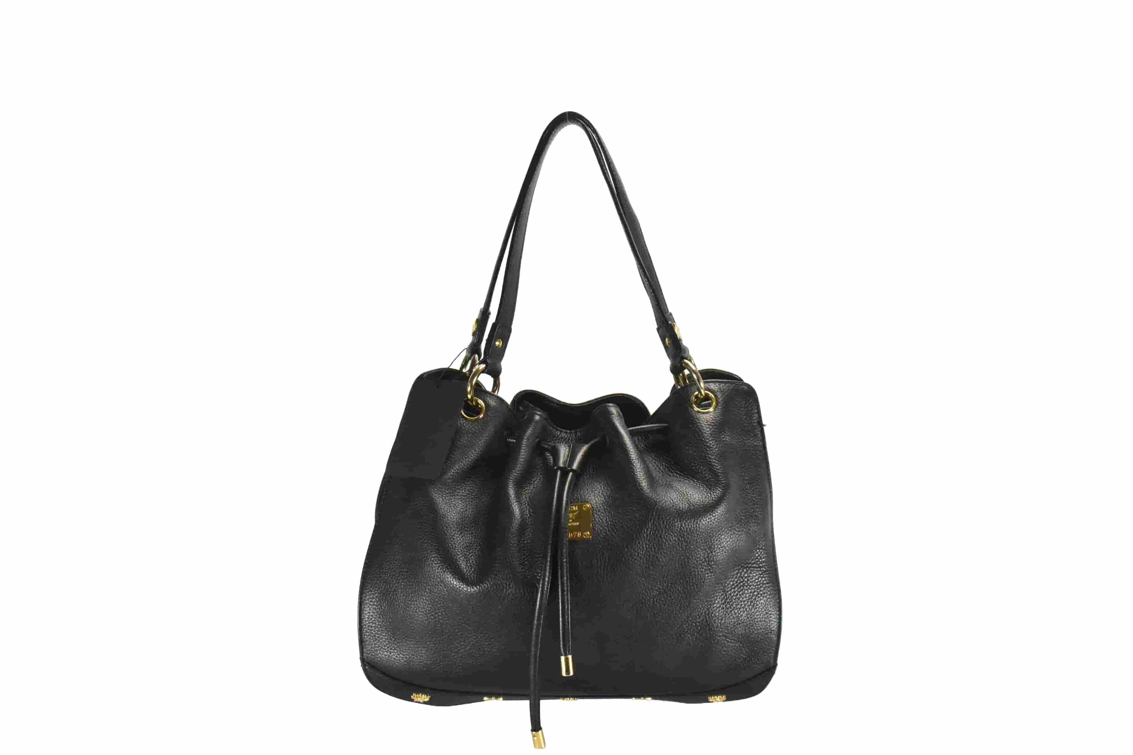 MCM TASCHE SCHULTERTASCHE HANDTASCHE vintmarket.de SCHWARZ 2649