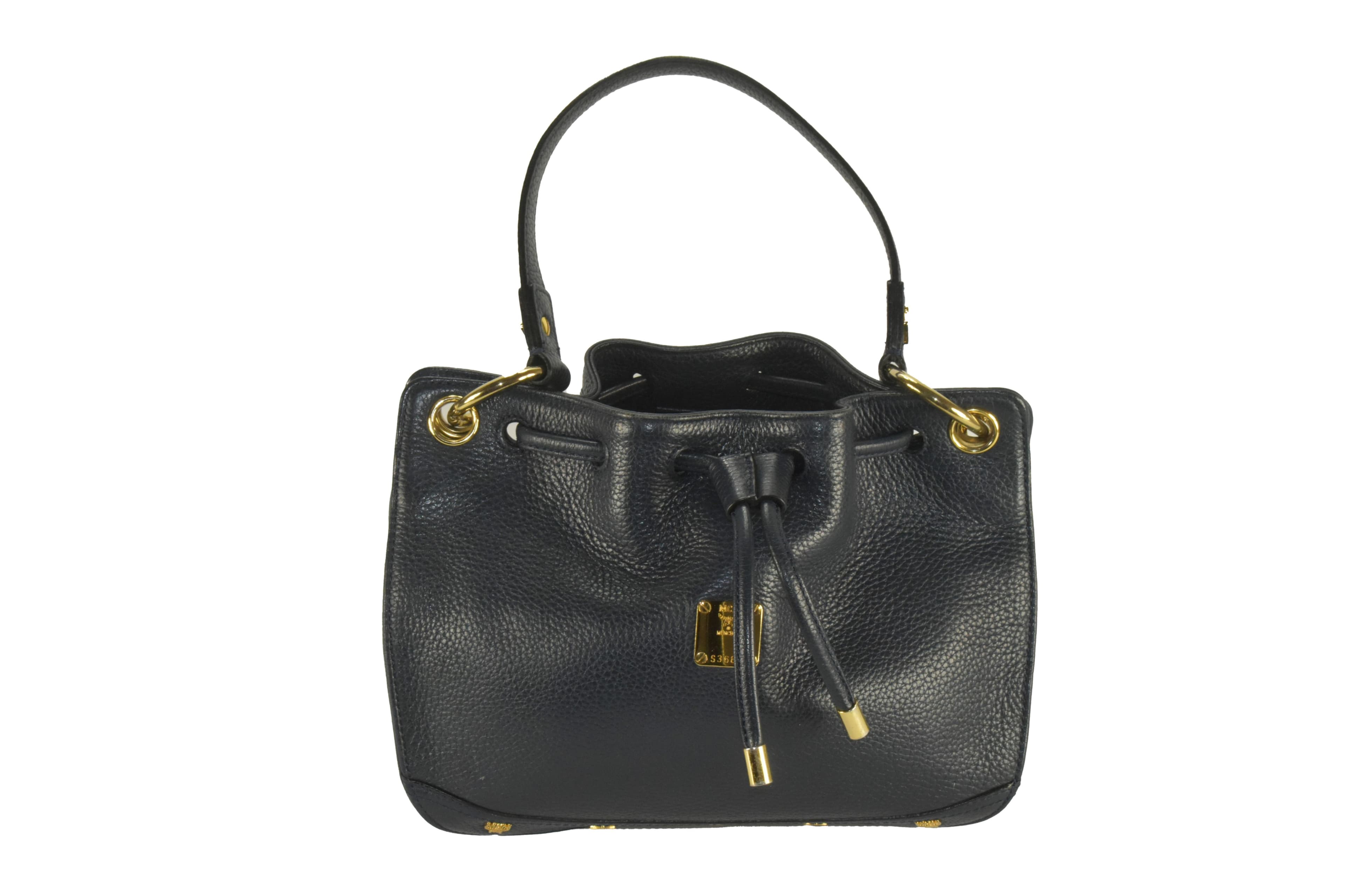 ✅MCM TASCHE SCHULTERTASCHE HANDTASCHE BEUTELTASCHE BLAU 2799
