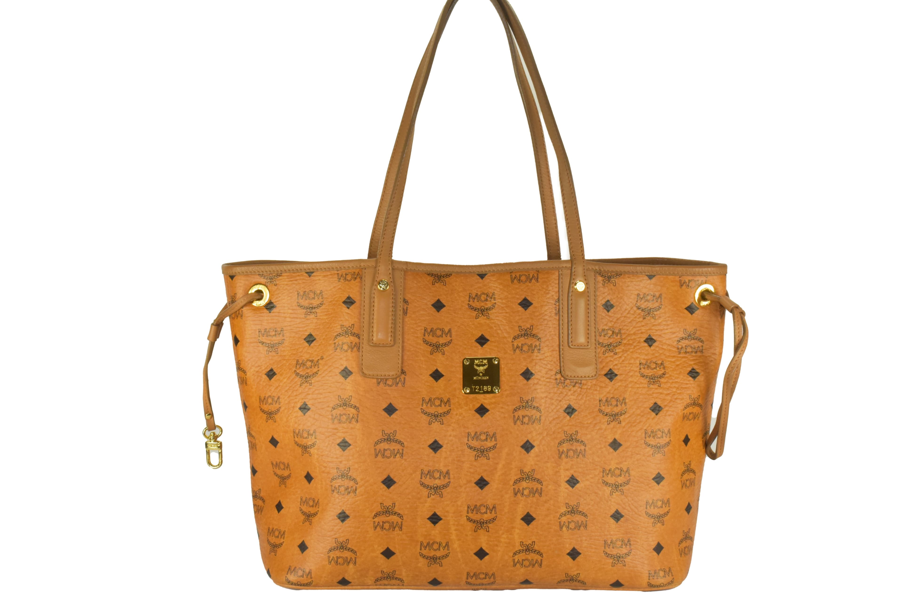 MCM LIZ SHOPPER WENDESHOPPER SCHULTERTASCHE COGNAC LIZ 2821