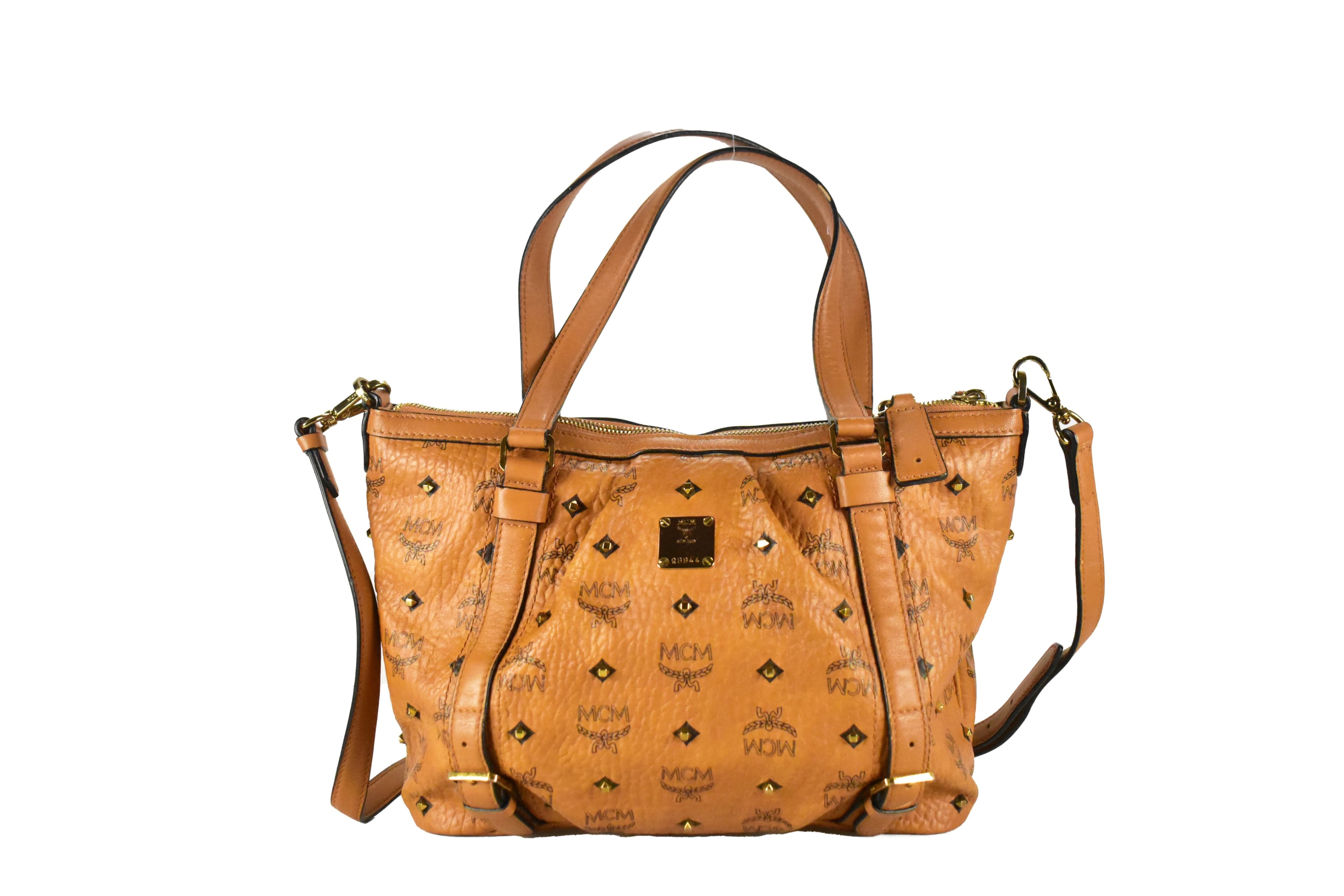 ✅MCM CROSSBODY KLEIN vintmarket.de SCHULTERTASCHE COGNAC 3937