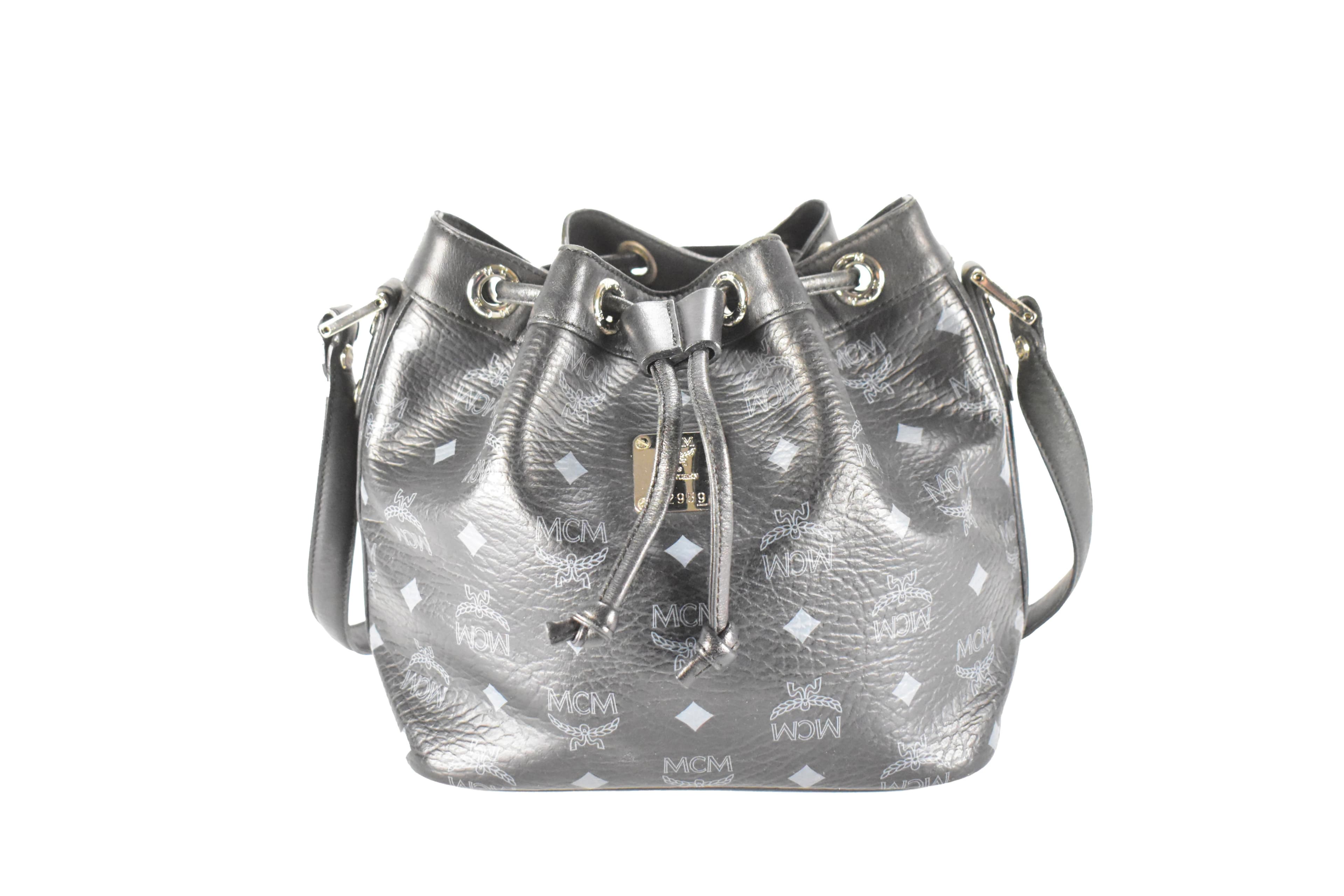 MCM BEUTELTASCHE vintmarket.de CROSSBODY TASCHE SCHWARZ 3947