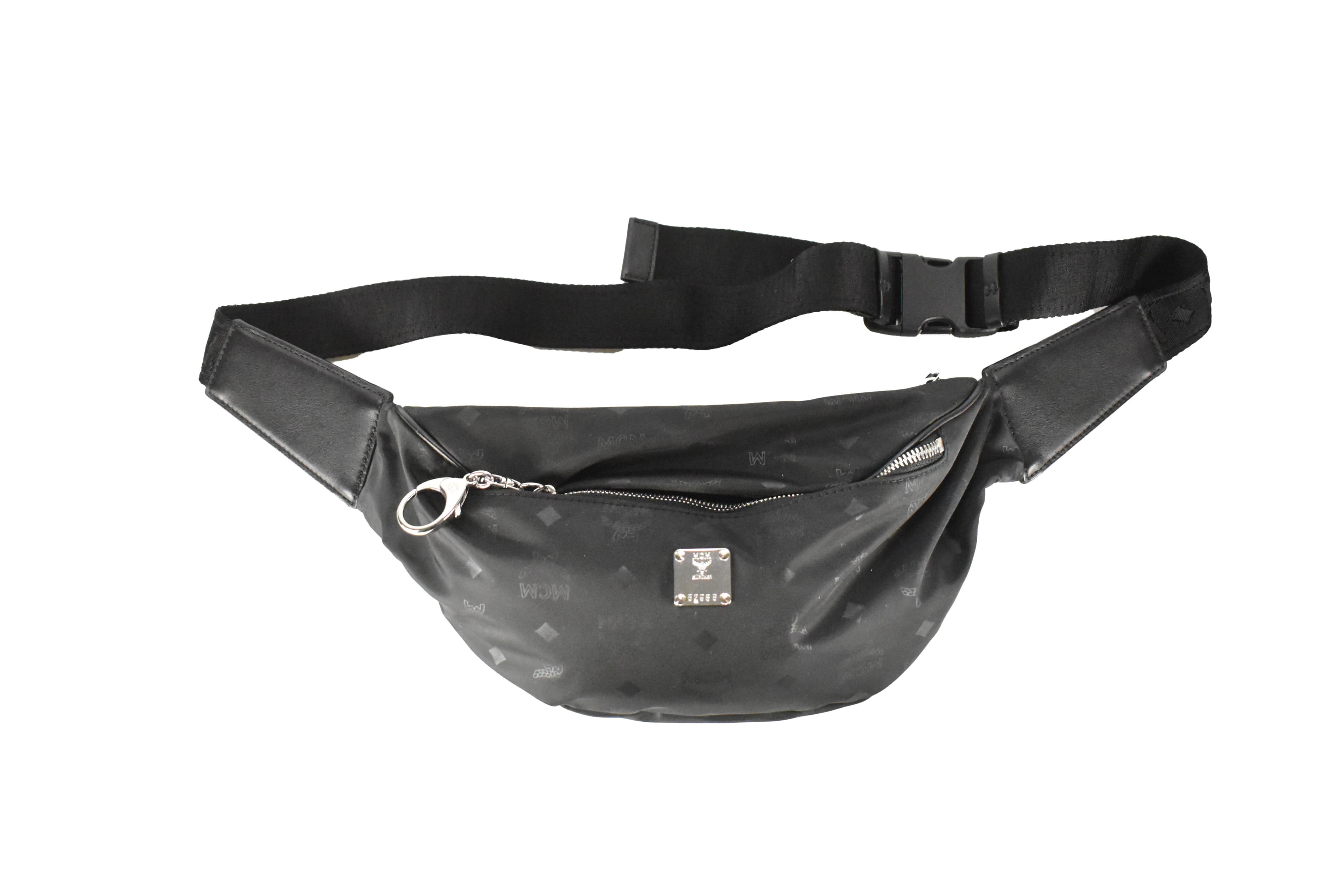 MCM DAMEN BAUCHTASCHE vintmarket.de HANDTASCHE SCHWARZ 4065
