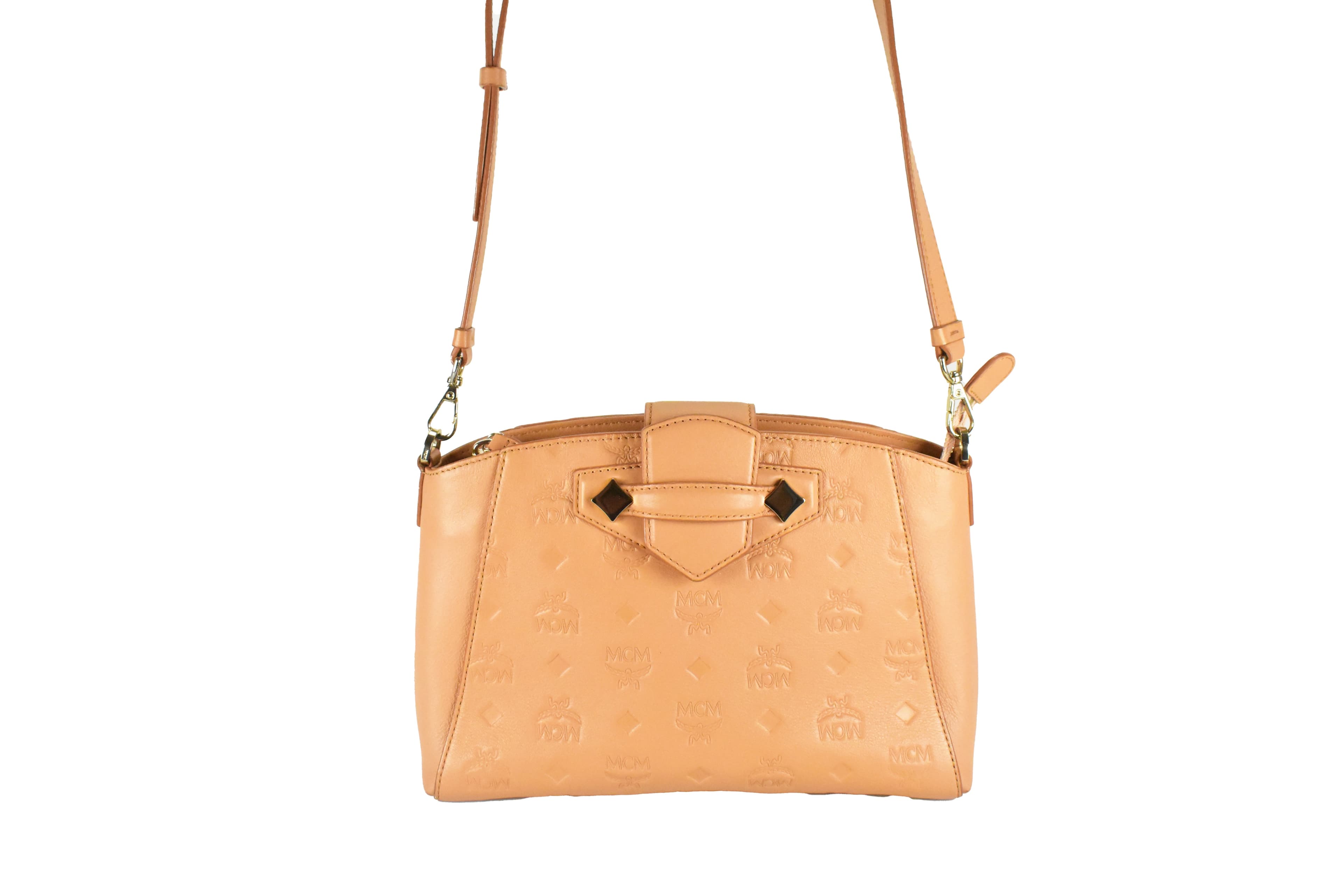 MCM SCHULTERTASCHE vintmarket.de Modell: Millie APRICOT 4285