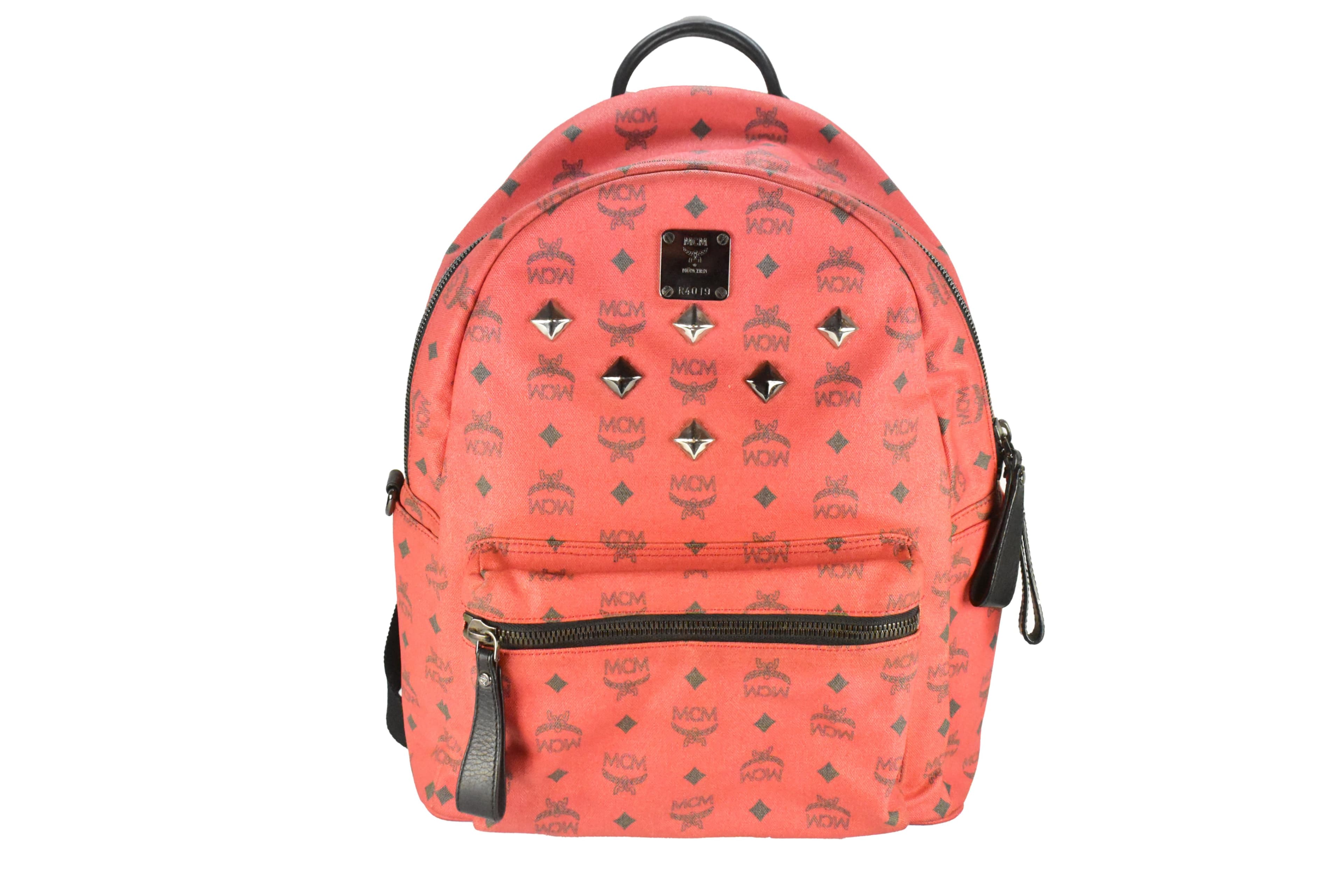 ✅MCM RUCKSACK vintmarket.de EKOCYCLE ROT HERREN DAMEN 4288