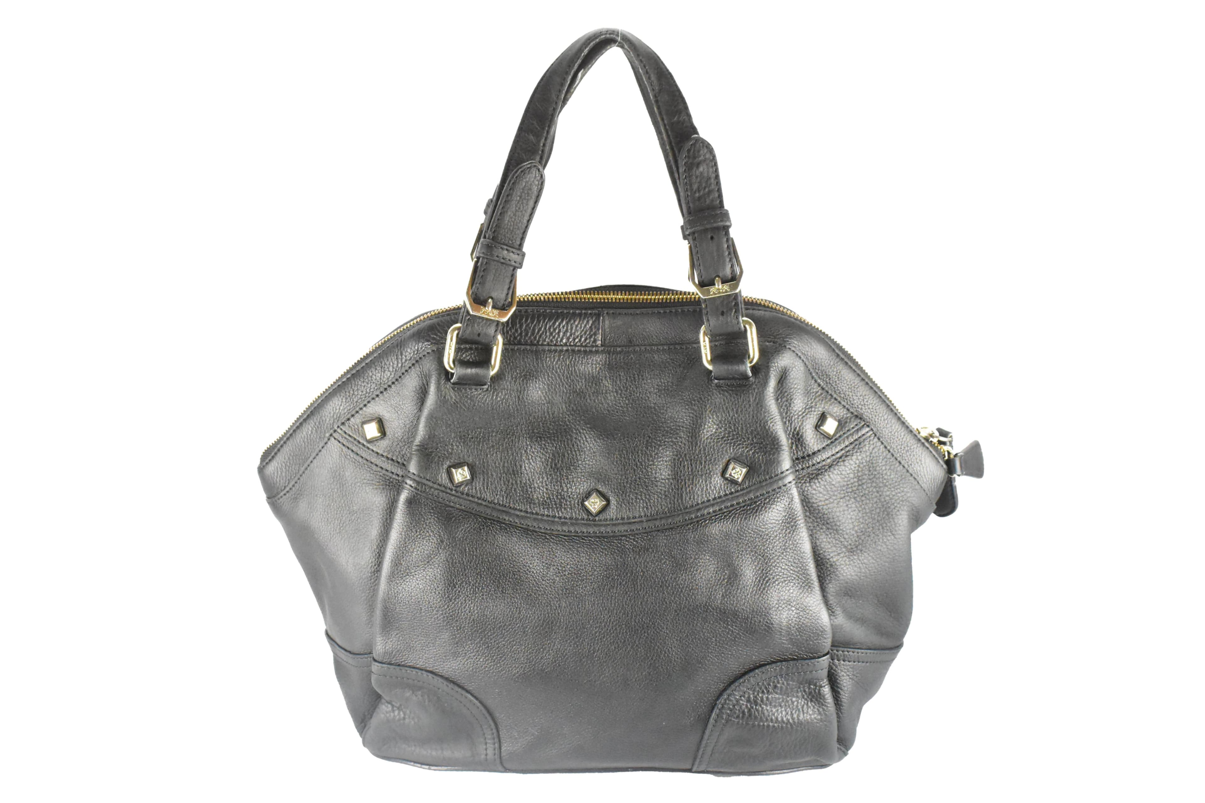 MCM SCHULTERTASCHE vintmarket-de LEDERTASCHE SCHWARZ 4307