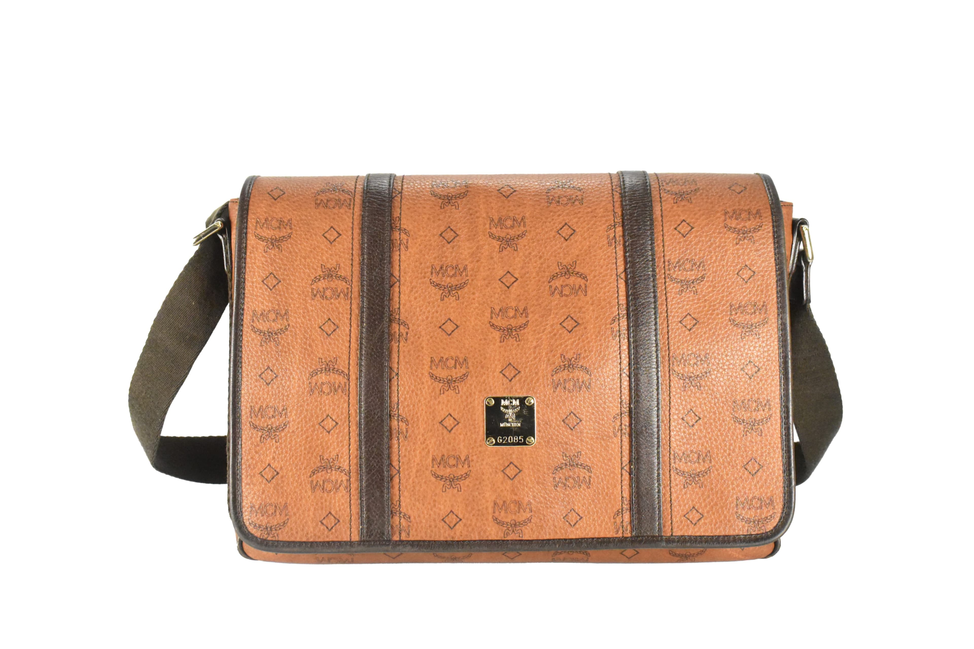 ✅MCM TASCHEvintmarket.de AKTENTASCHE BRAUN 4325