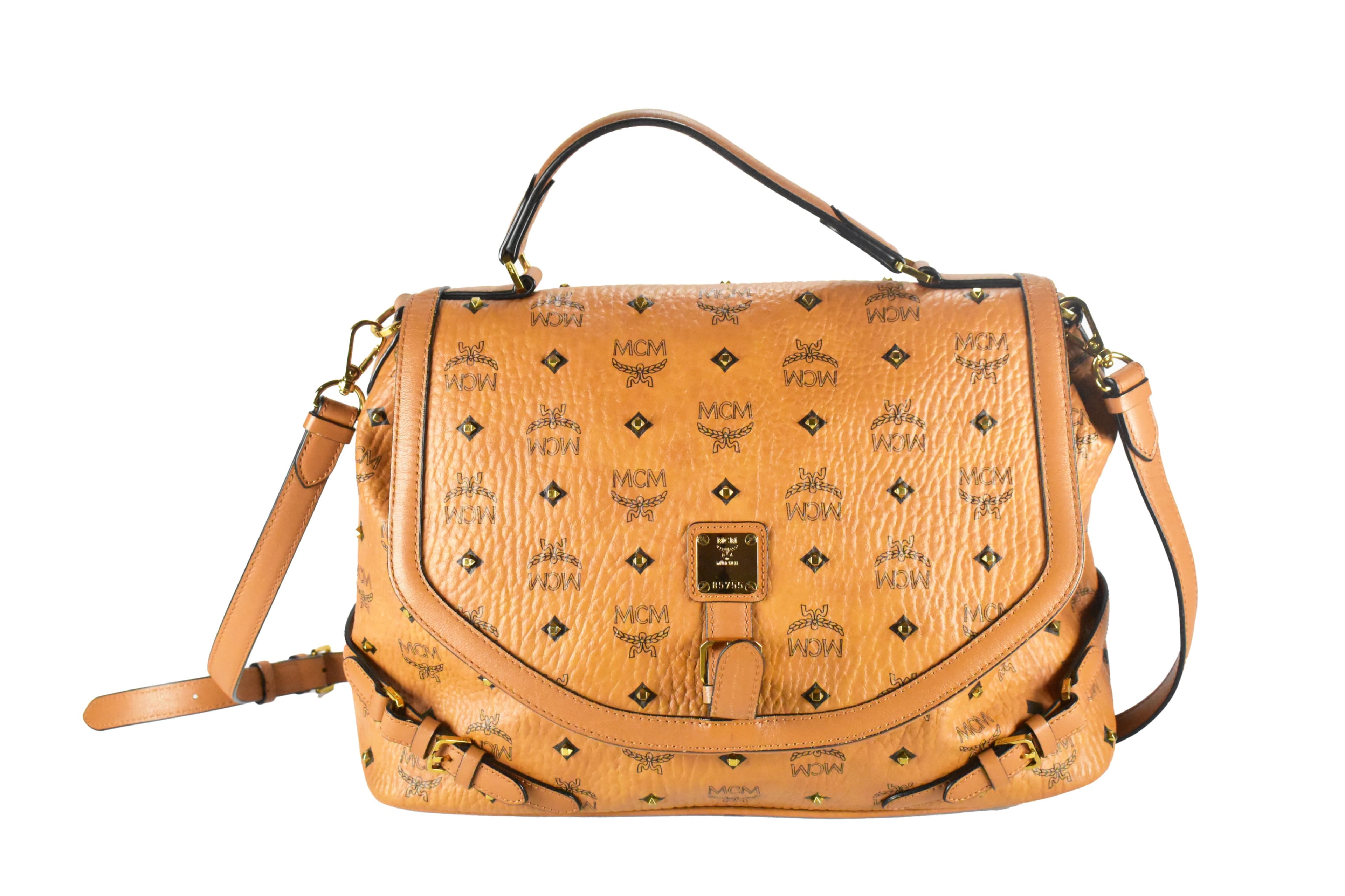 ✅MCM SCHULTERTASCHE vintmarket-de CROSSBODY SATTELTASCHE COG 4392