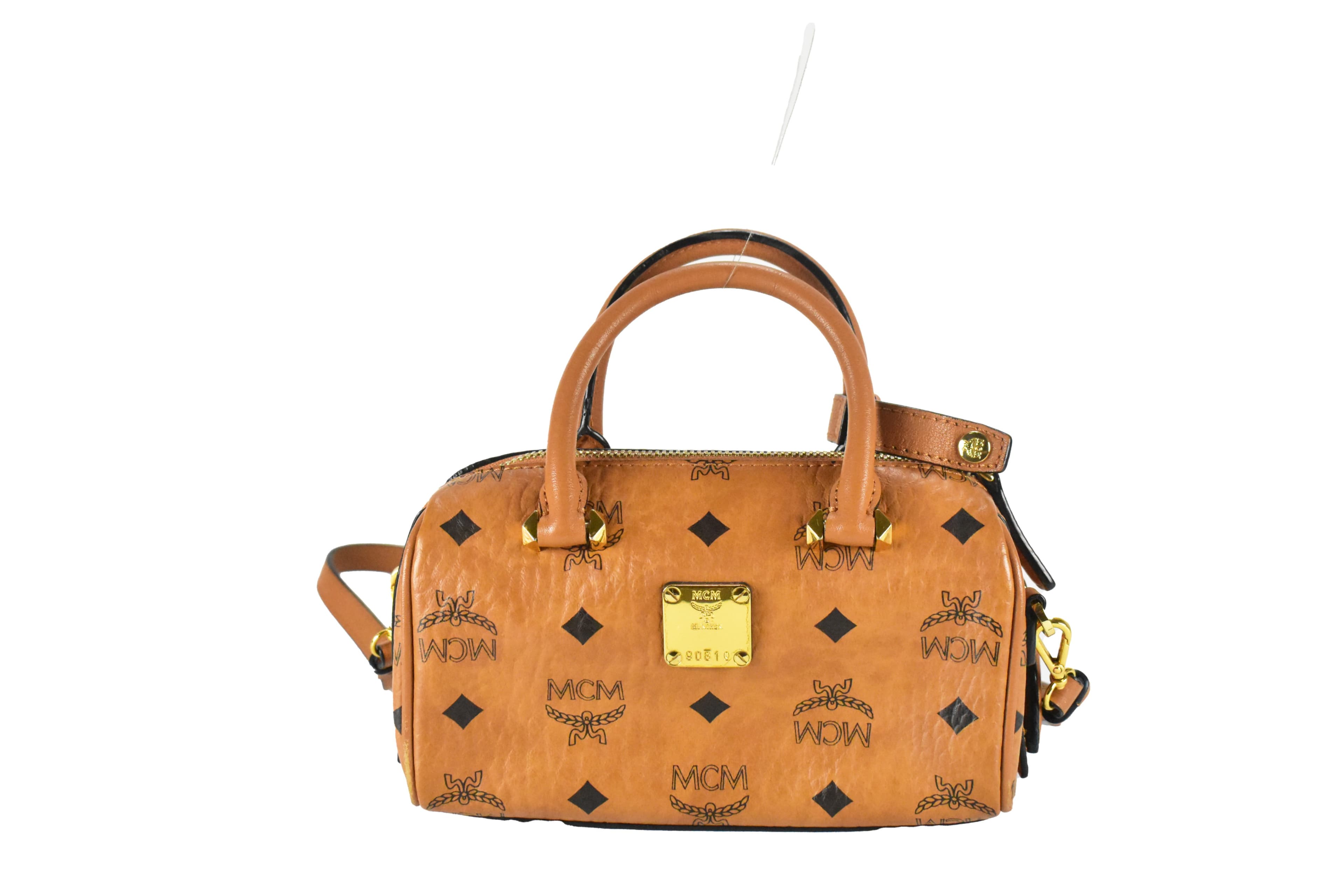 MCM SCHULTERTASCHE vintmarket.de CROSSBODY MINI COGNAC 4395