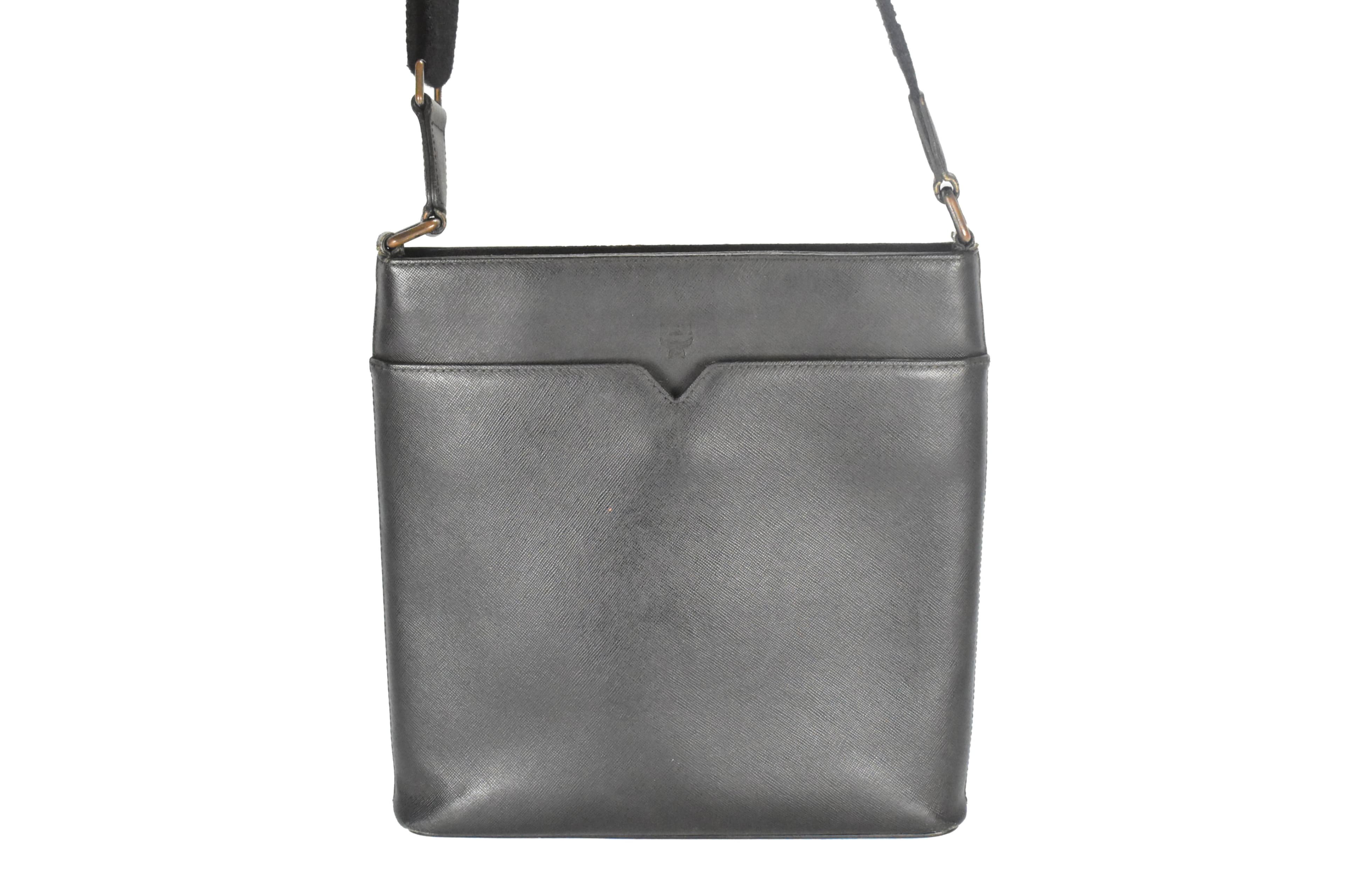 ✅MCM MESSENGER TASCHE vintmarket-de UMHÄNGETASCHE SCHWARZ 4487