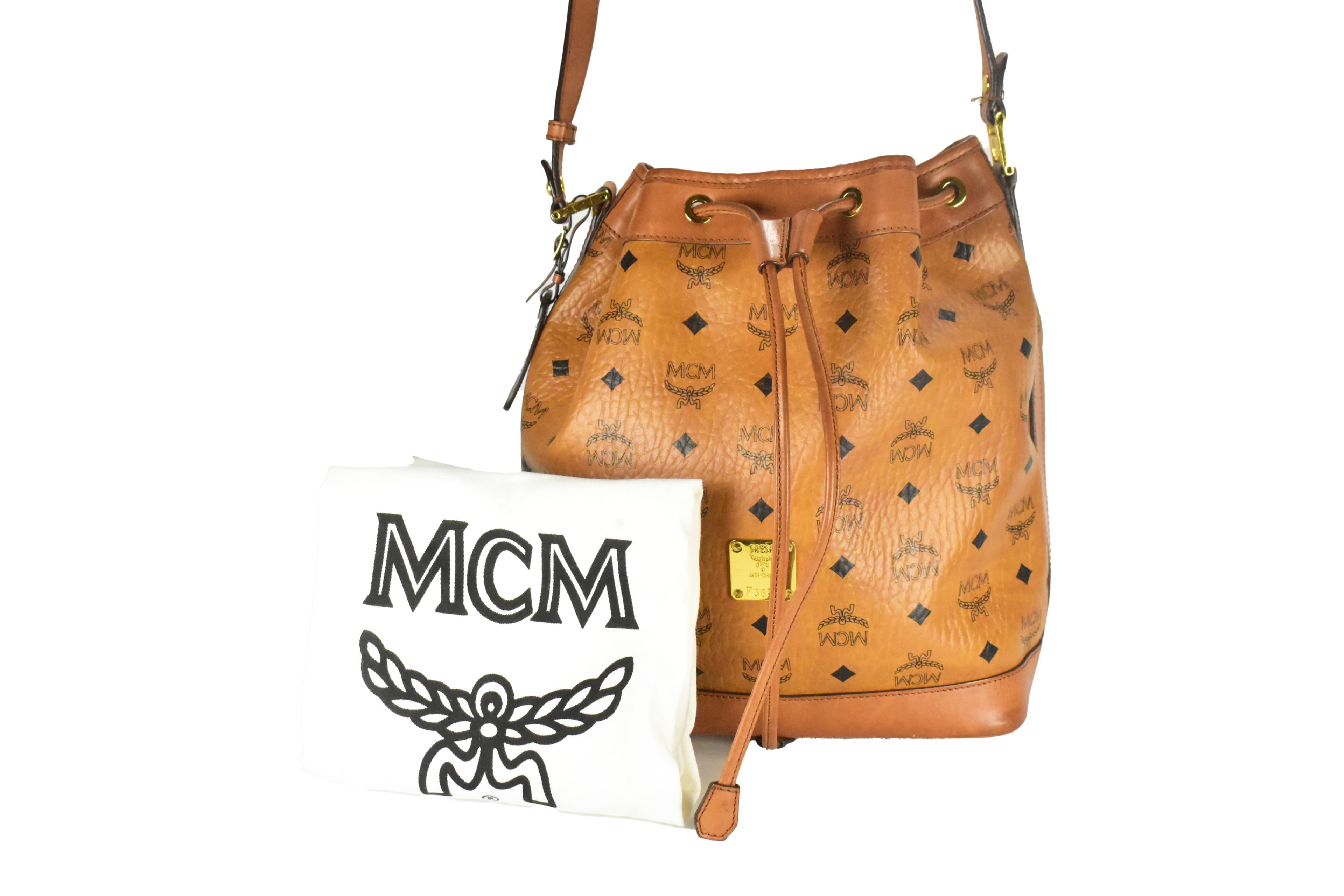 MCM BEUTELTASCHE CROSSBODY vintmarket.de VINTAGE COGNAC 4488