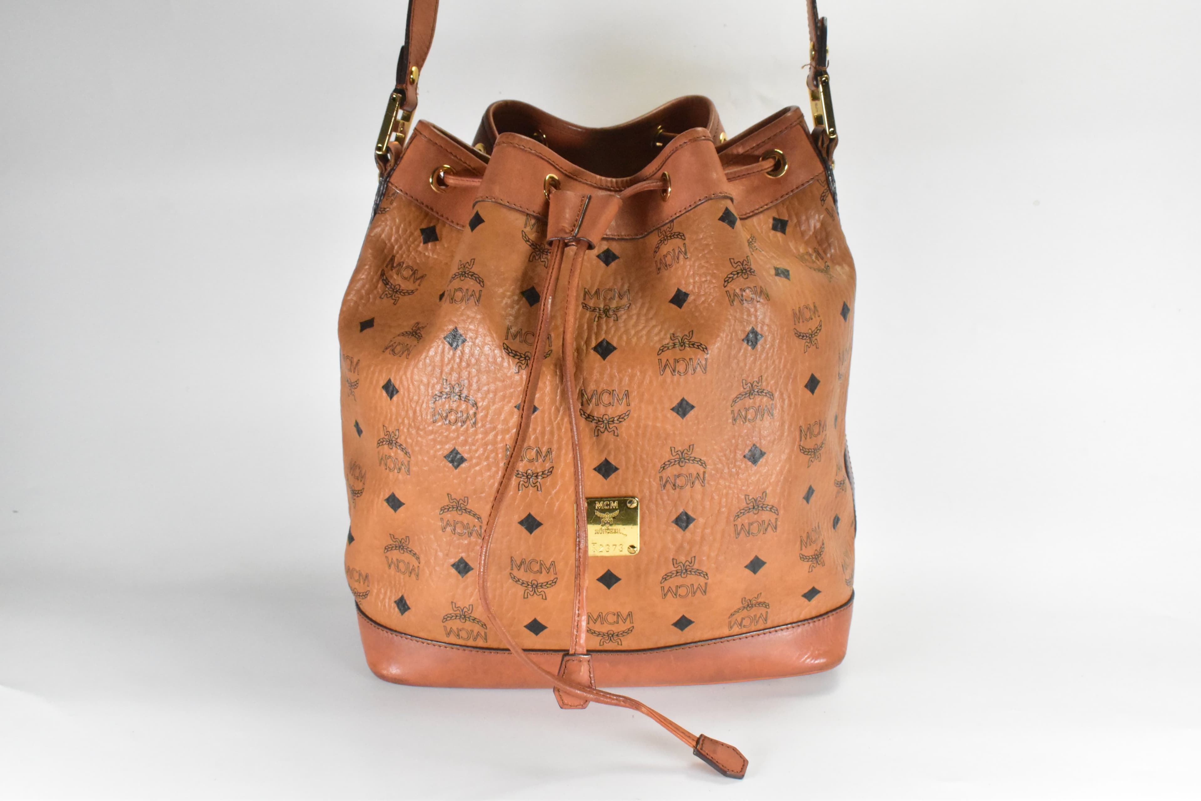 MCM BEUTELTASCHE CROSSBODY vintmarket.de VINTAGE COGNAC 4618