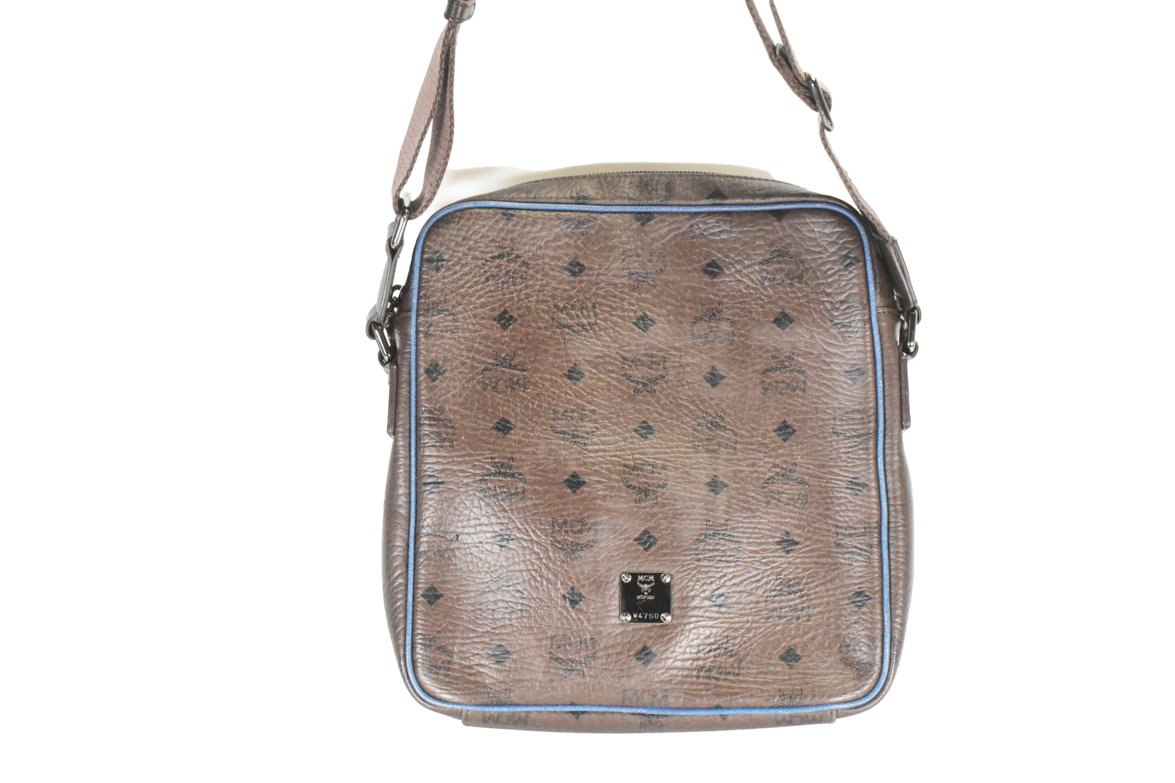 ✅MCM TASCHE vintmarket.de UMHÄNGETASCHE CROSSBODY BRAUN 4630