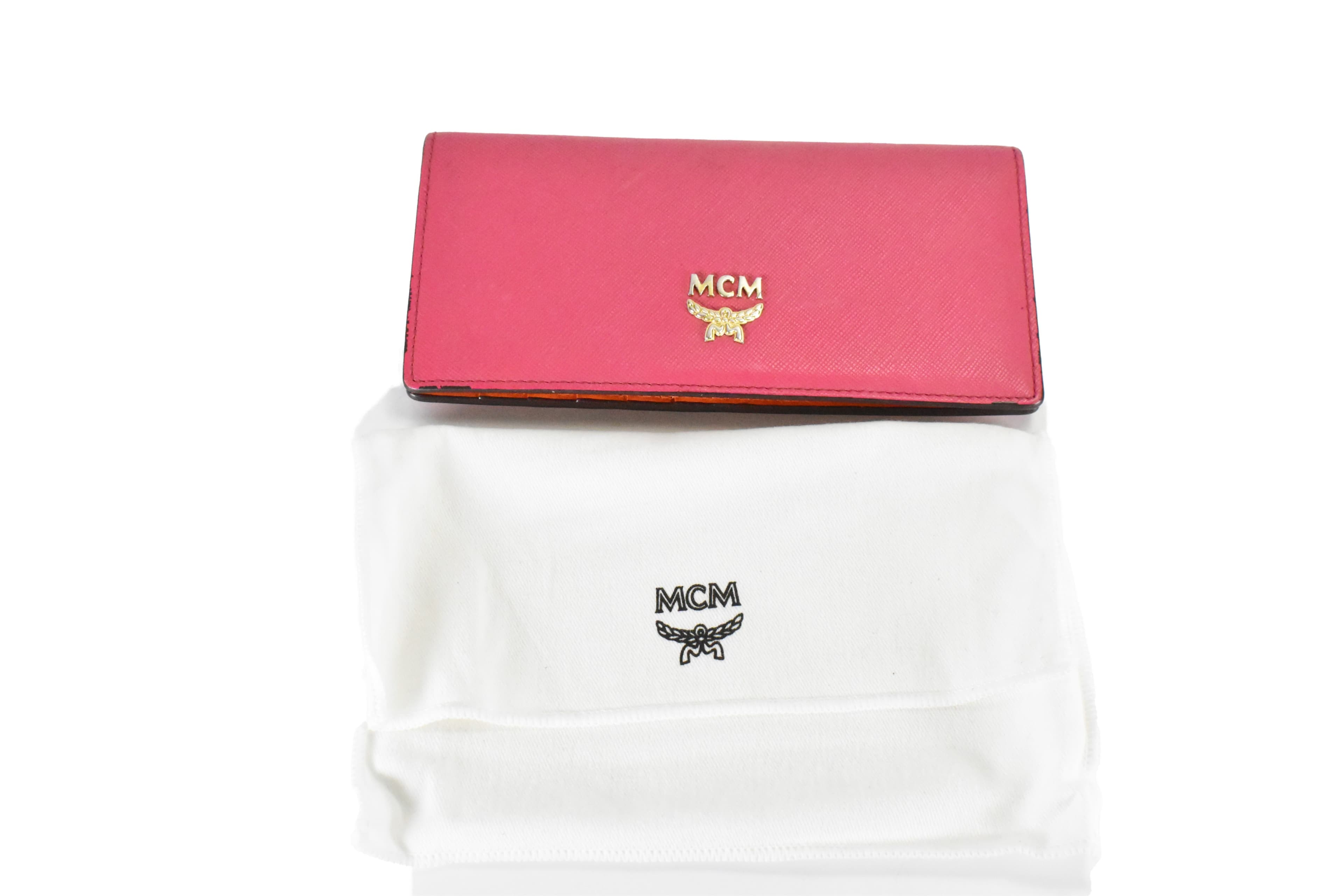 MCM GELDBEUTEL vintmarket.de PORTMONEE GELDBÖRSE PINK 4654