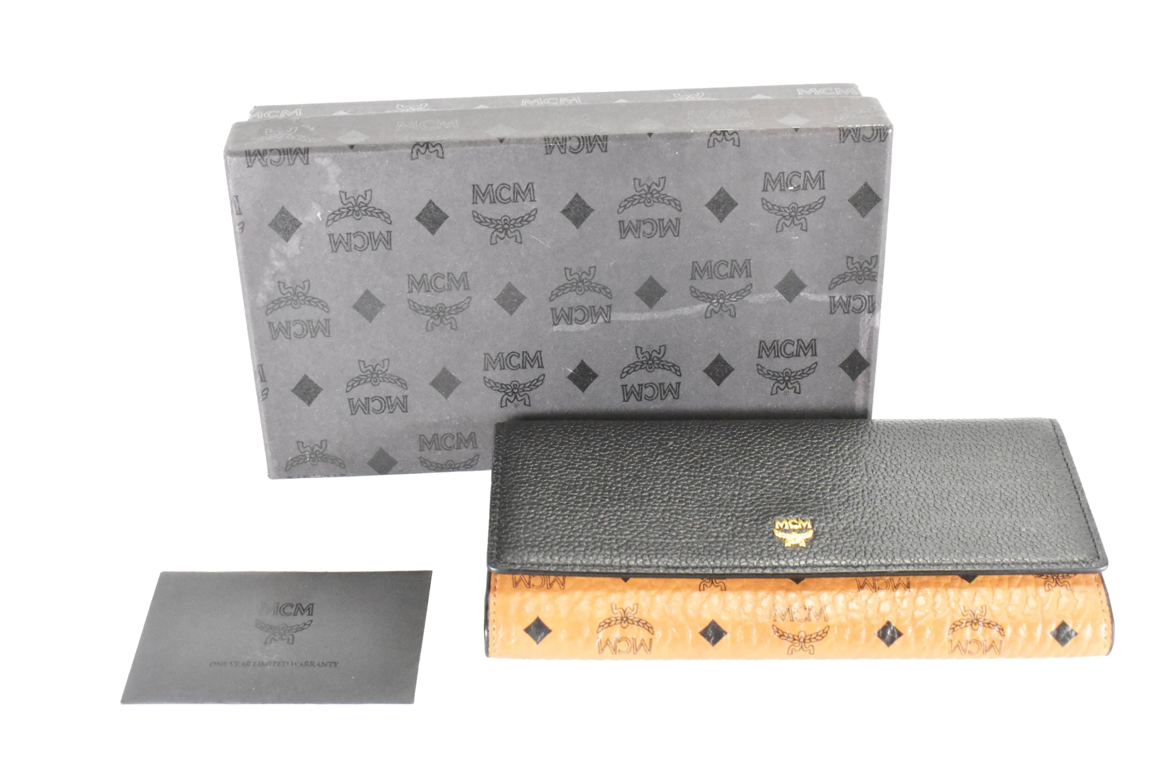 MCM GELDBEUTEL vintmarket.de PORTMONEE GELDBÖRSE COGNAC 4655