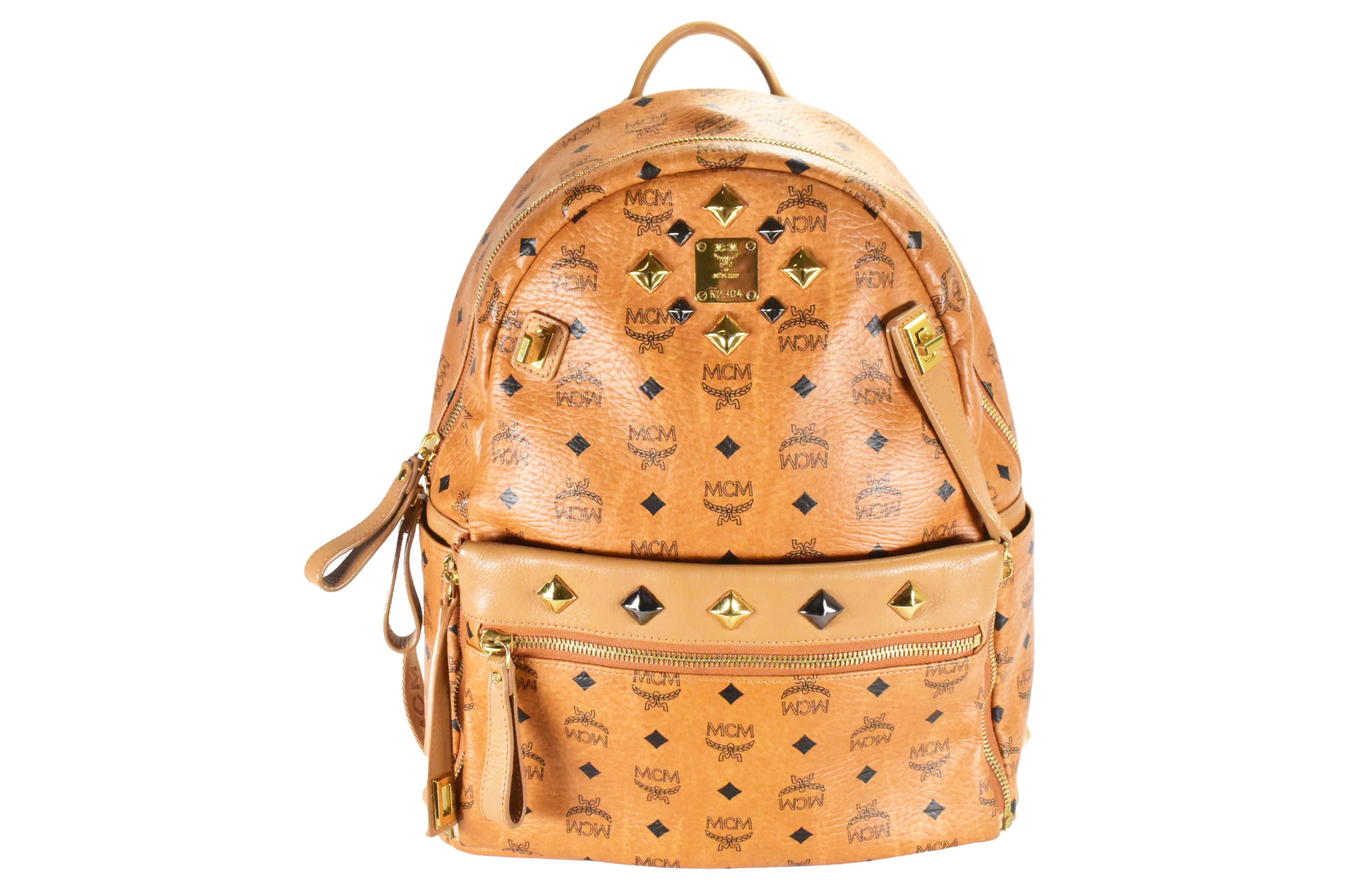 MCM RUCKSACK vintmarket.de HERREN DAMEN COGNAC 4690