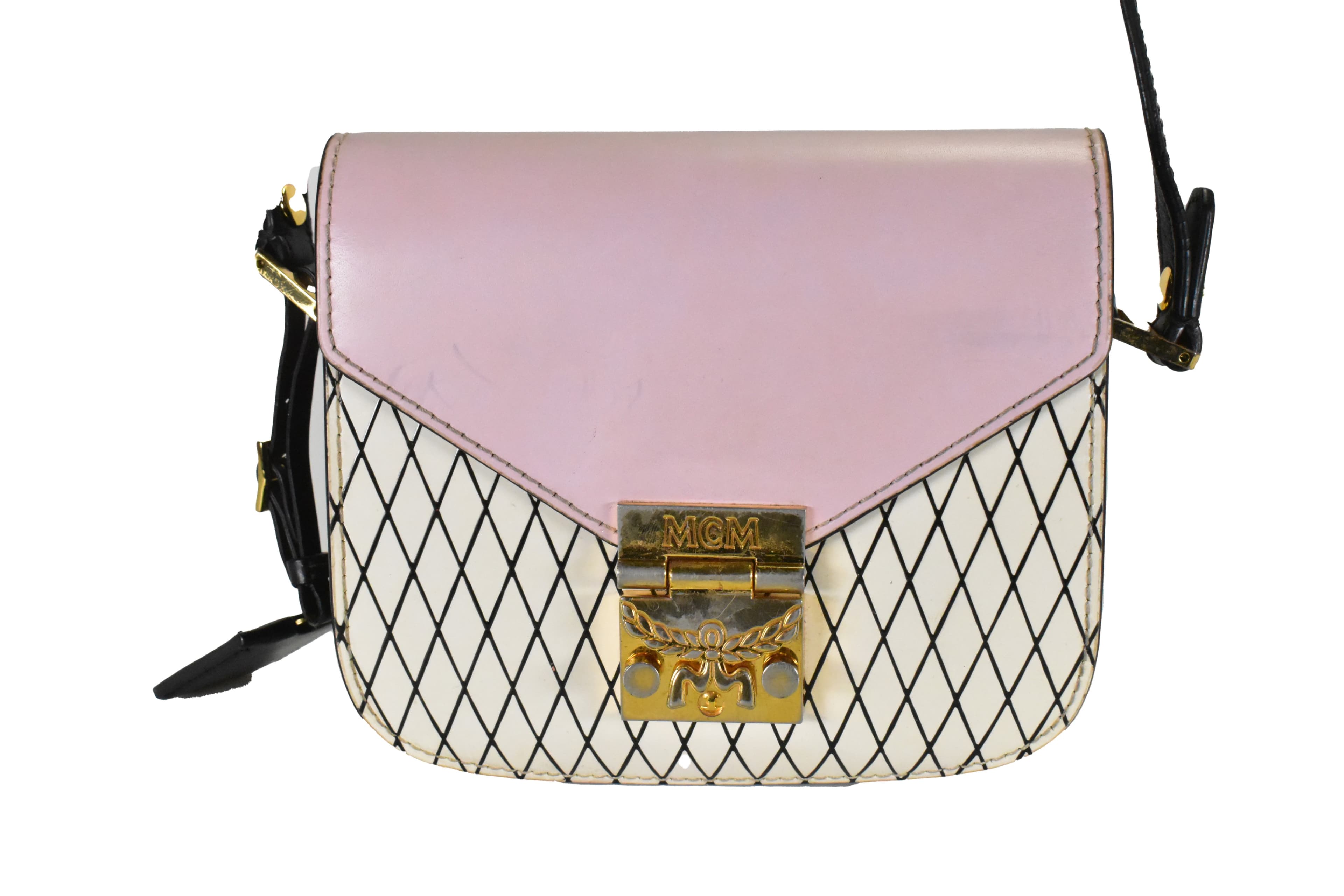 MCM SCHULTERTASCHE vintmarket.de ROSA 4702
