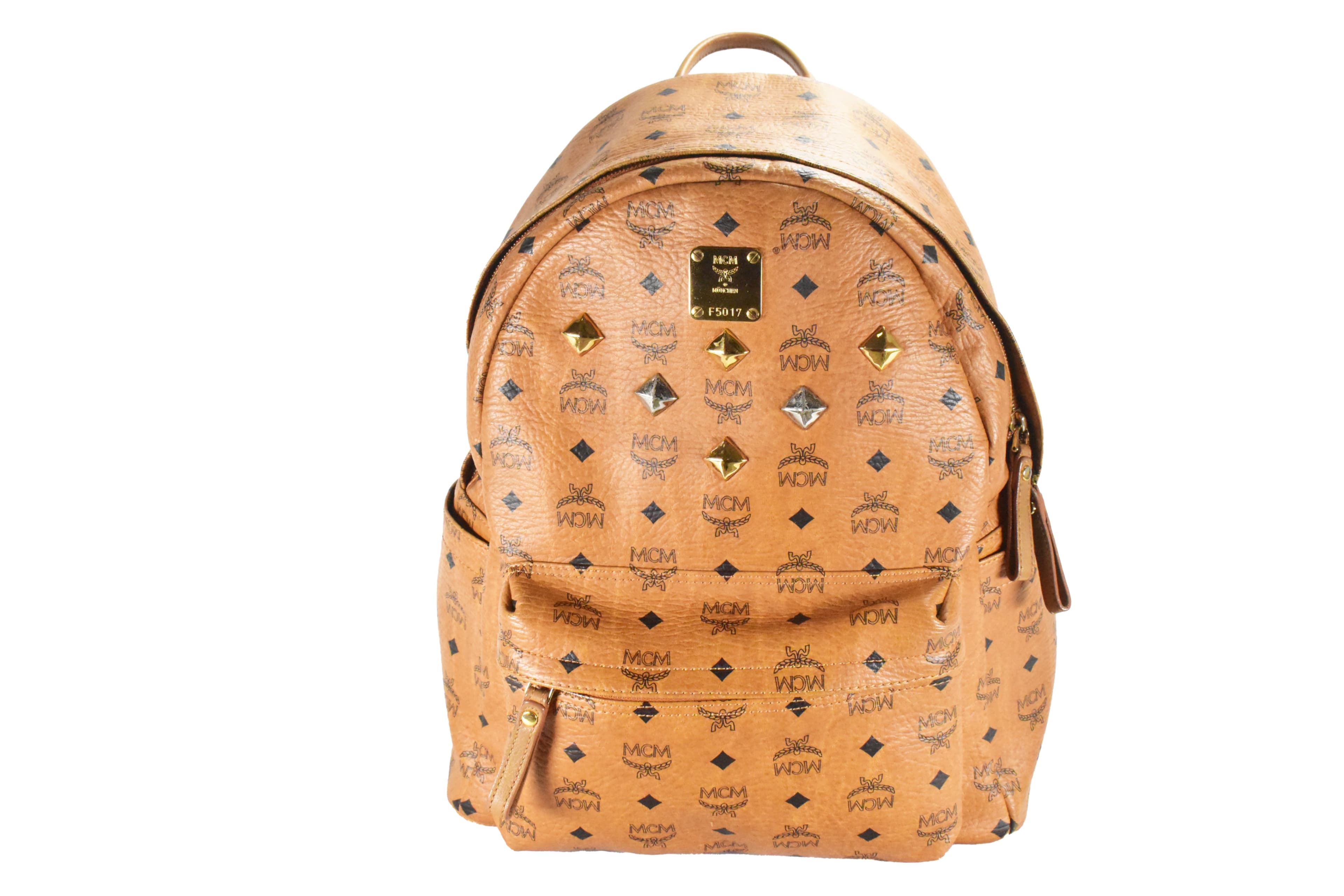 MCM RUCKSACK vintmarket.de HERREN DAMEN COGNAC 4741