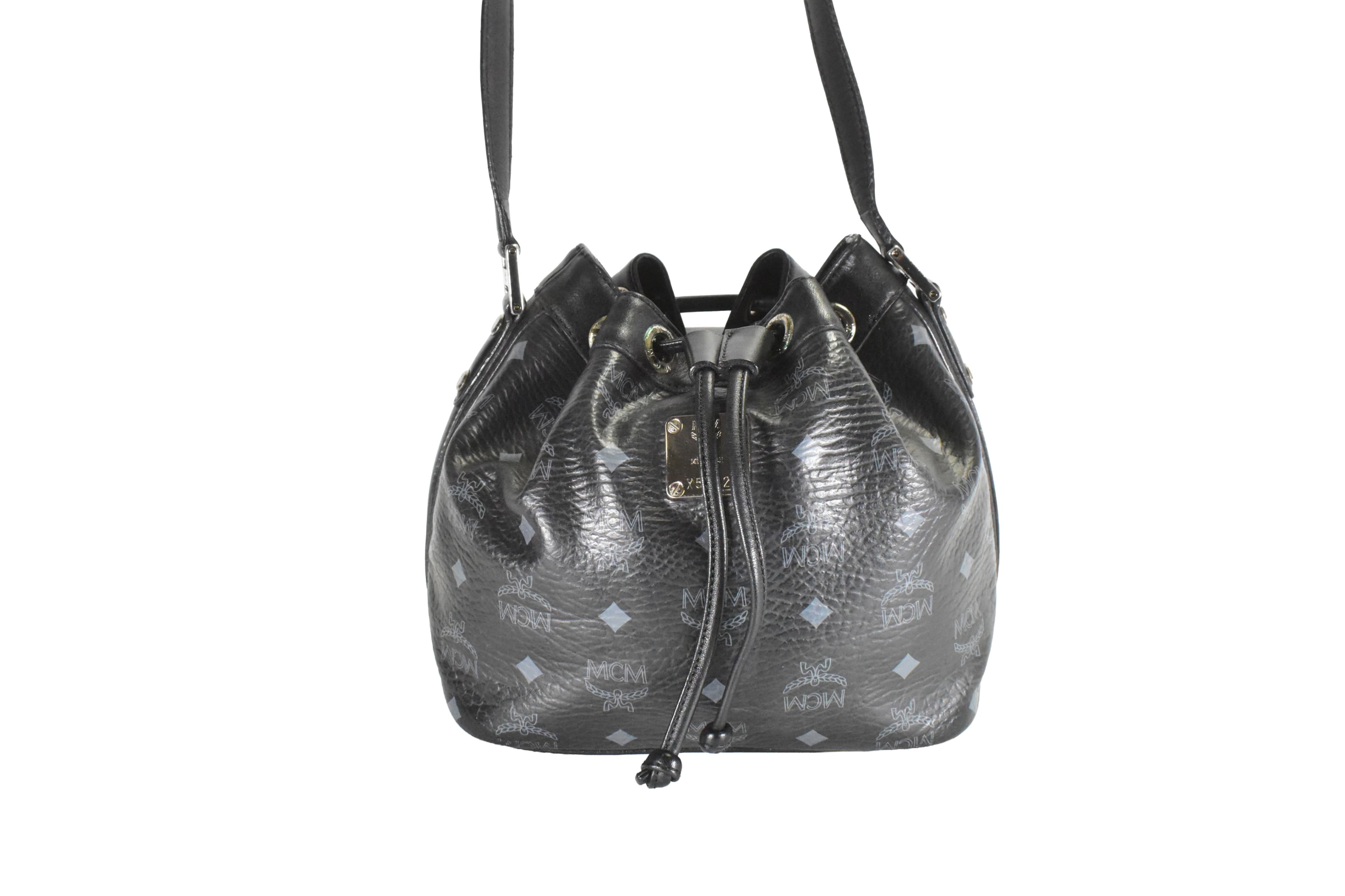 MCM BEUTELTASCHE vintmarket.de CROSSBODY TASCHE SCHWARZ 4762