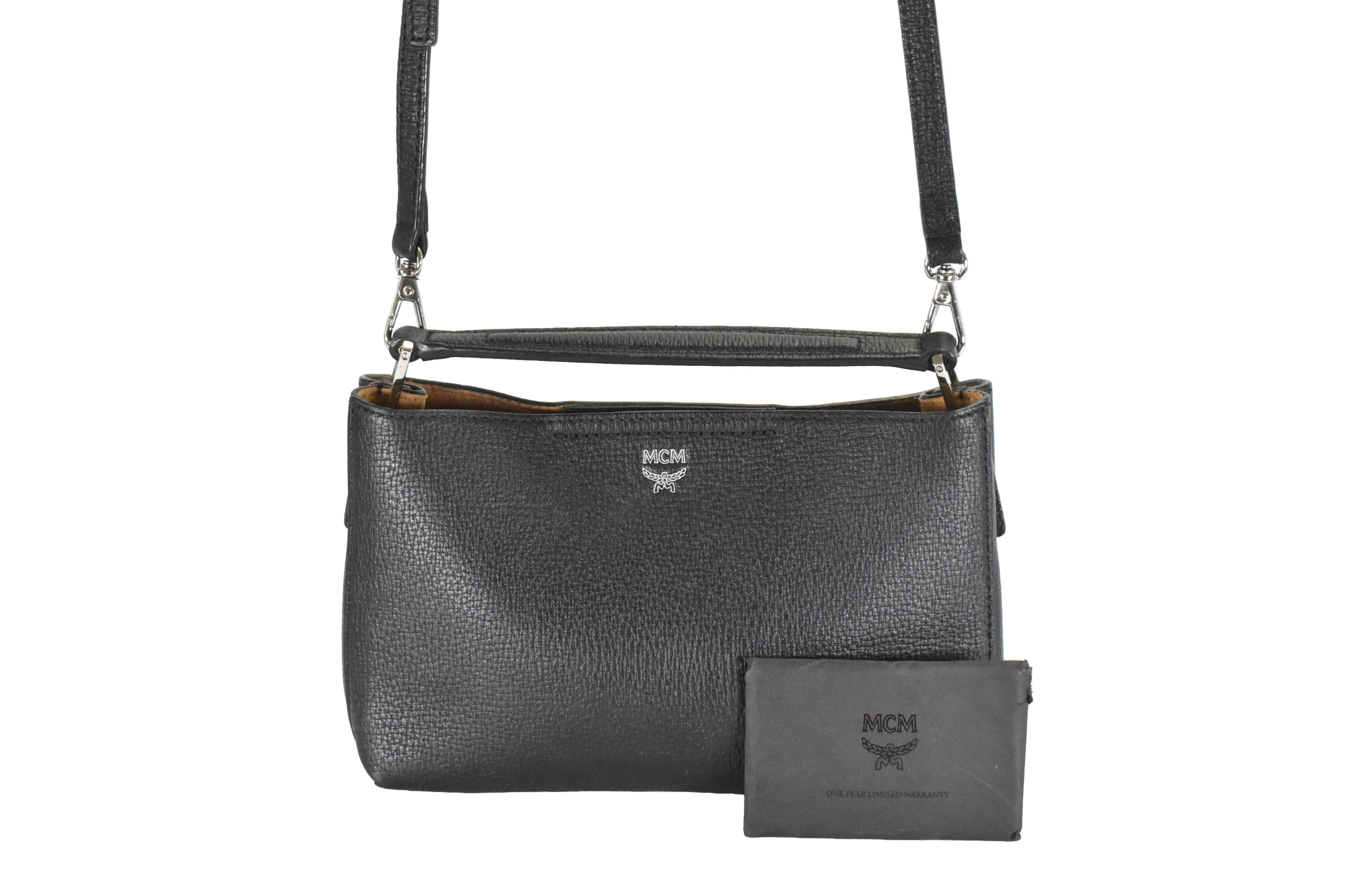 MCM SCHULTERTASCHE vintmarket.de SCHWARZ 4775