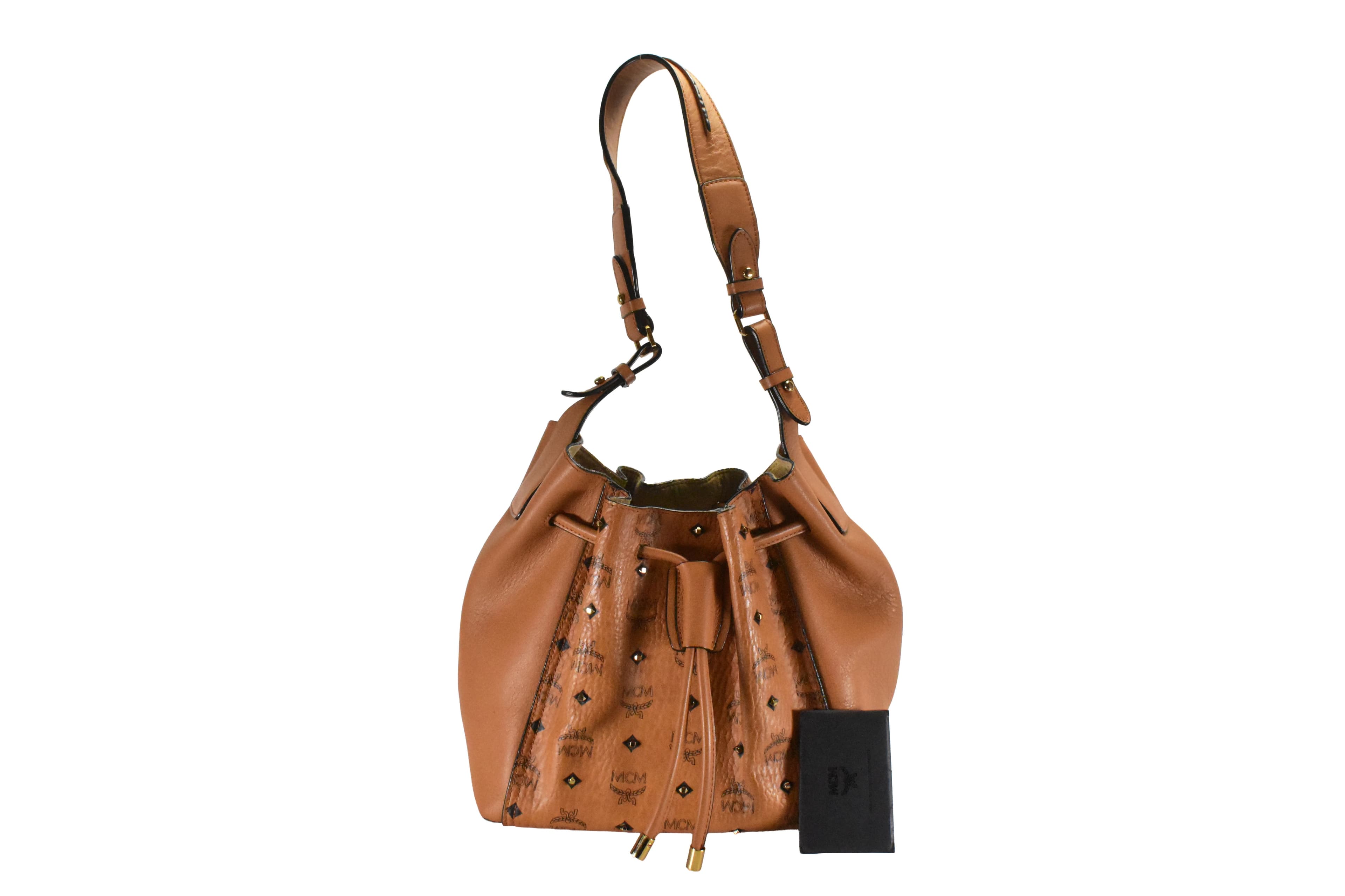 ✅MCM BEUTELTASCHE vintmarket.de TASCHE UMHÄNGETASCHE COGNAC 4799