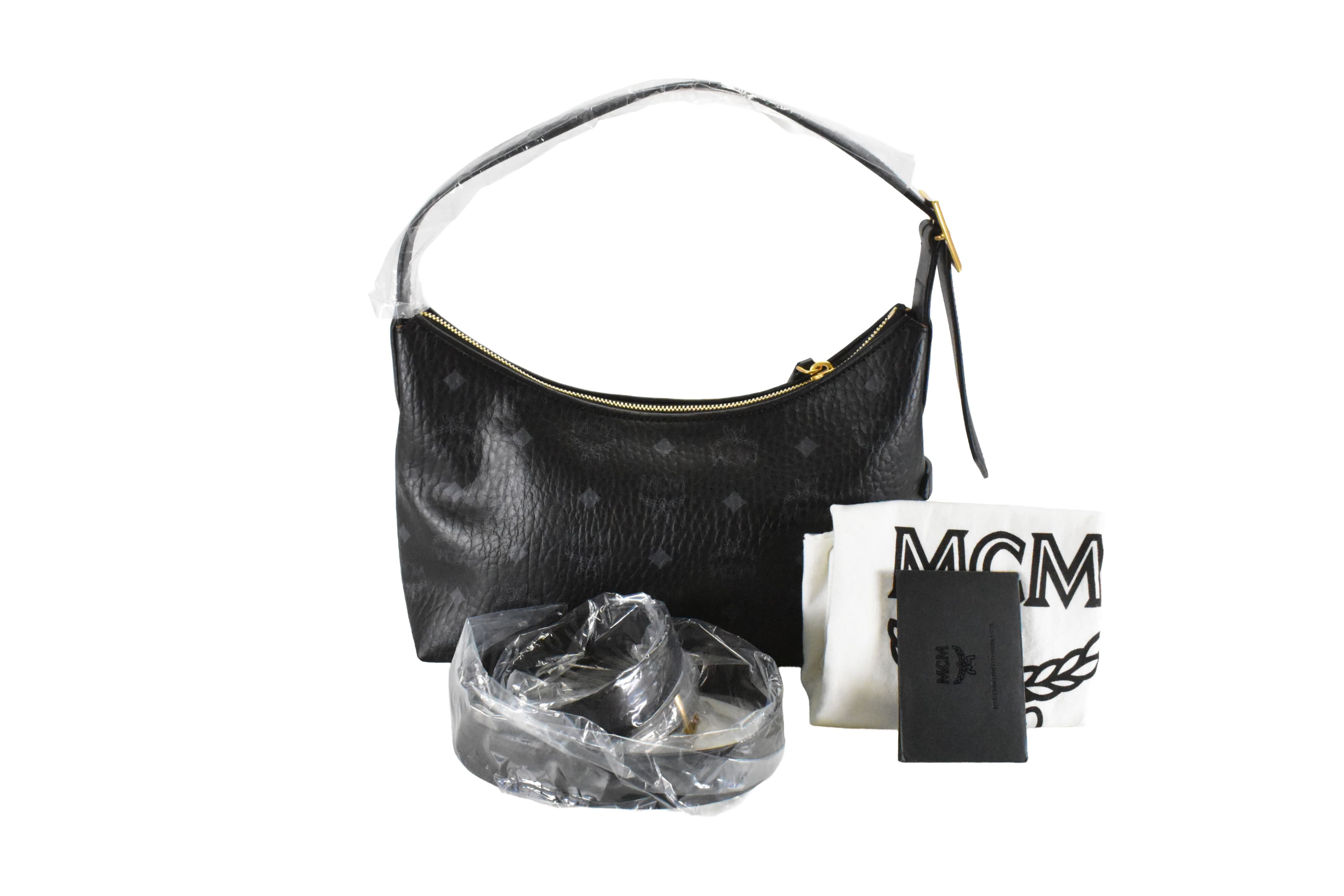 MCM SCHULTERTASCHE vintmarket.de SCHWARZ 4805