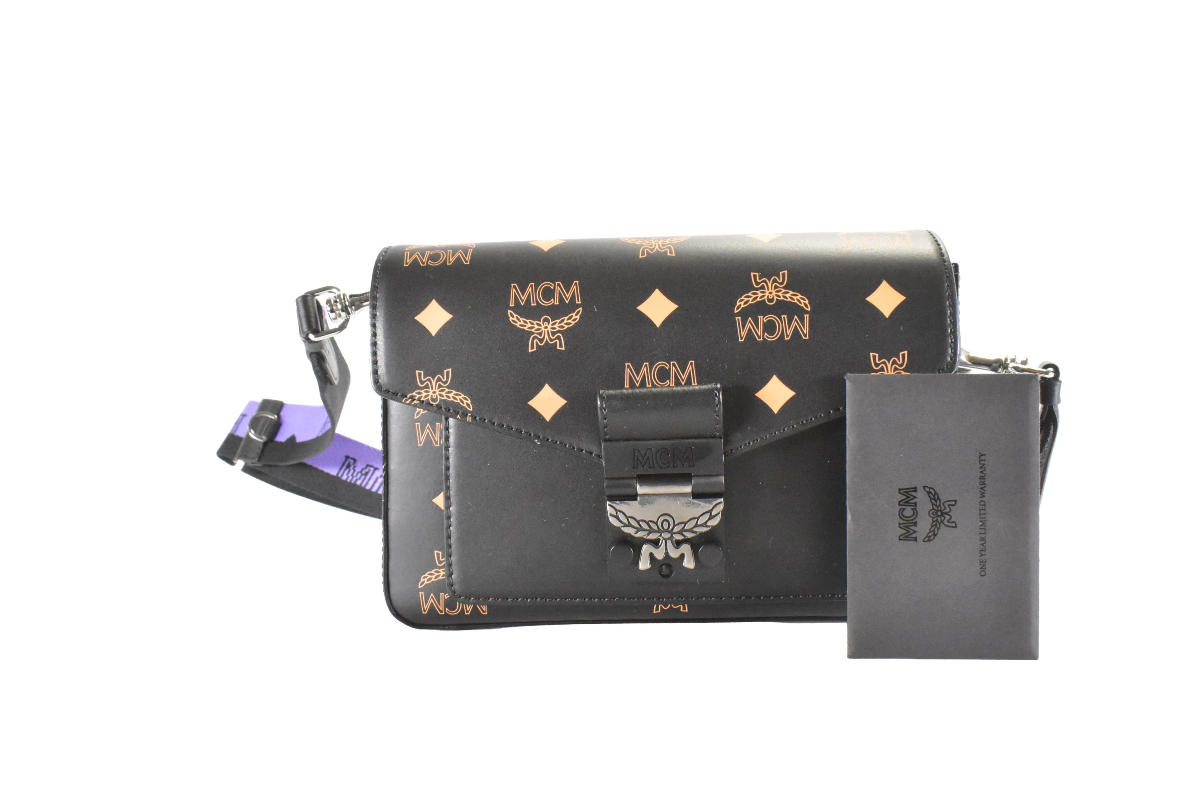 MCM SCHULTERTASCHE vintmarket.de SCHWARZ 4807