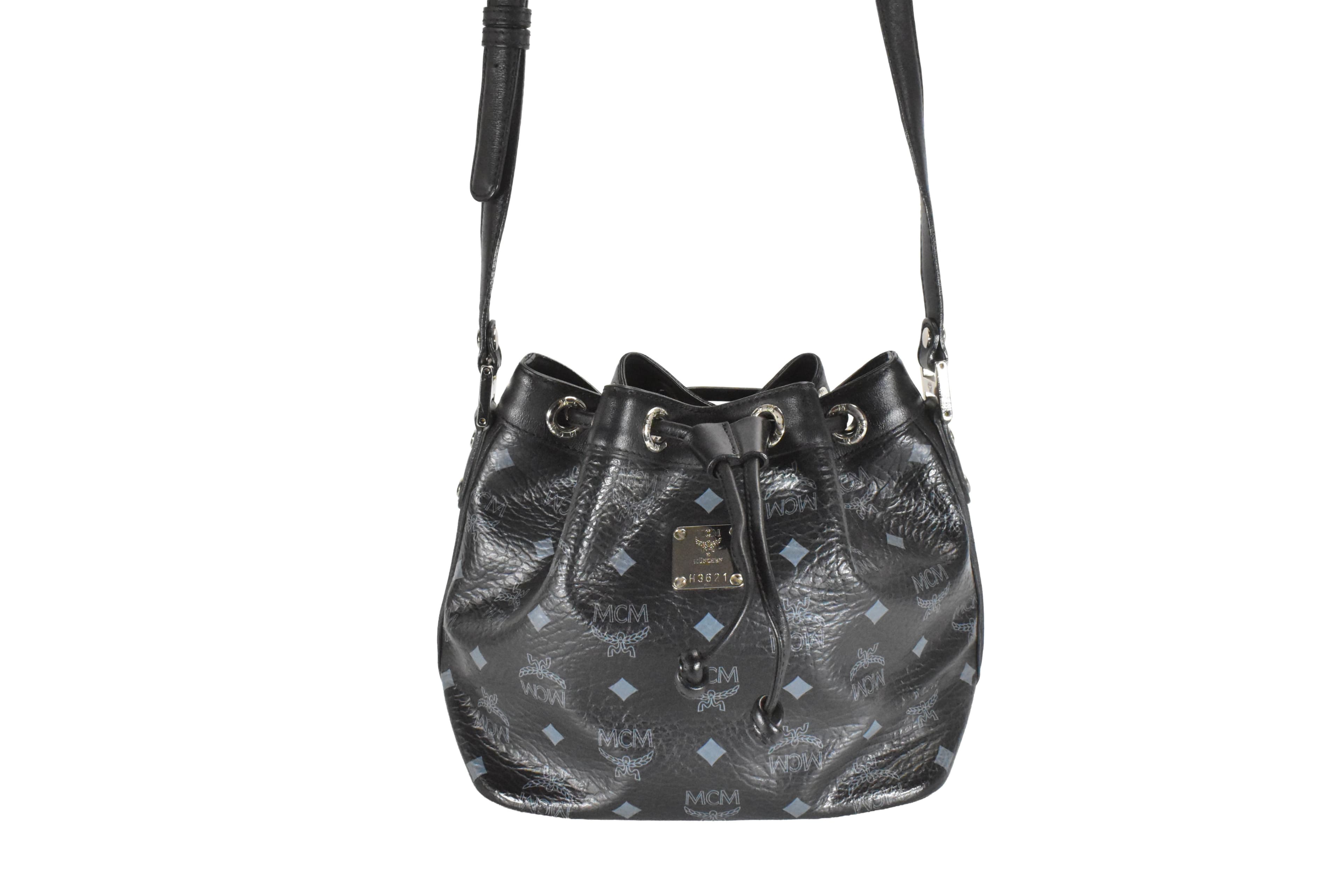 MCM BEUTELTASCHE vintmarket.de CROSSBODY TASCHE SCHWARZ 4842