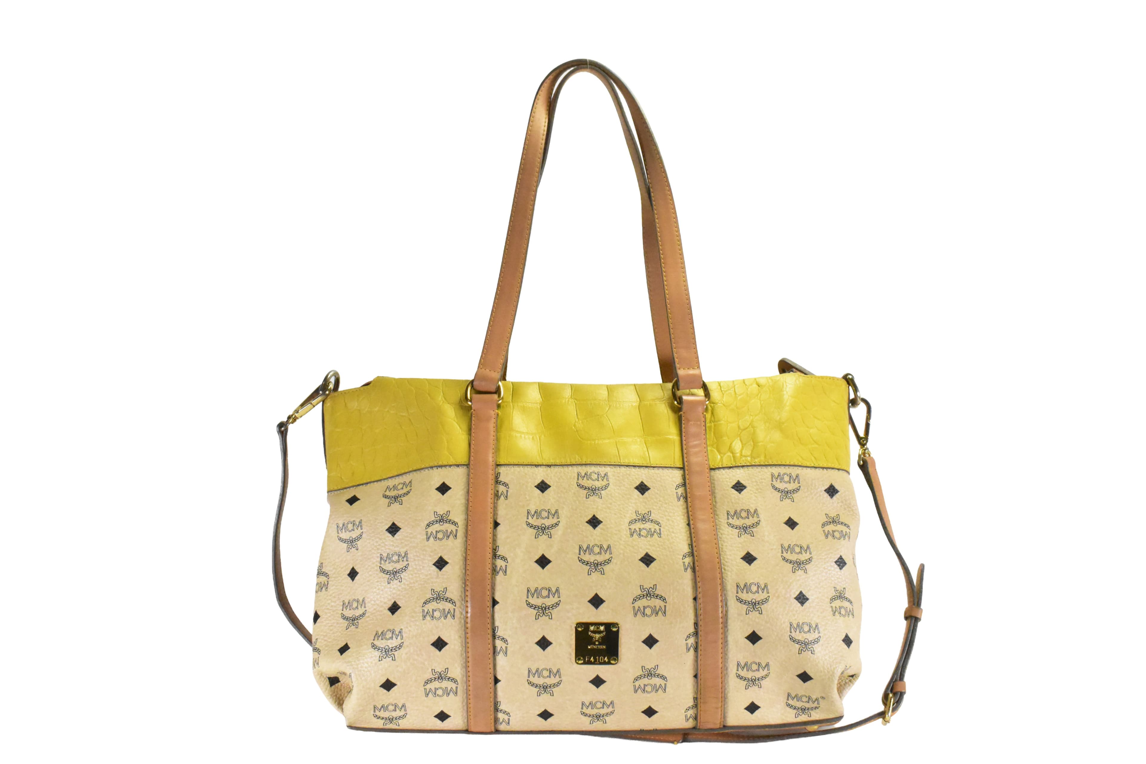 MCM SCHULTERTASCHE vintmarket.de TASCHE CROSSBODY BEIGE 2646