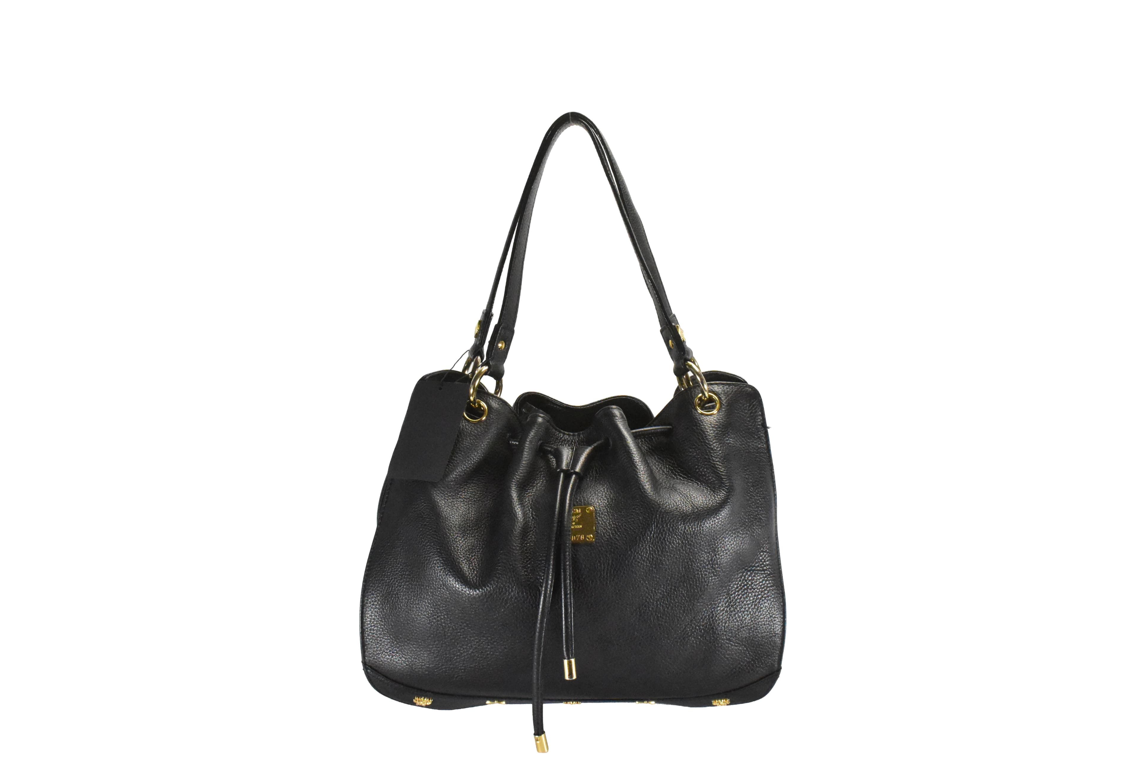 MCM TASCHE SCHULTERTASCHE HANDTASCHE vintmarket.de SCHWARZ 2649