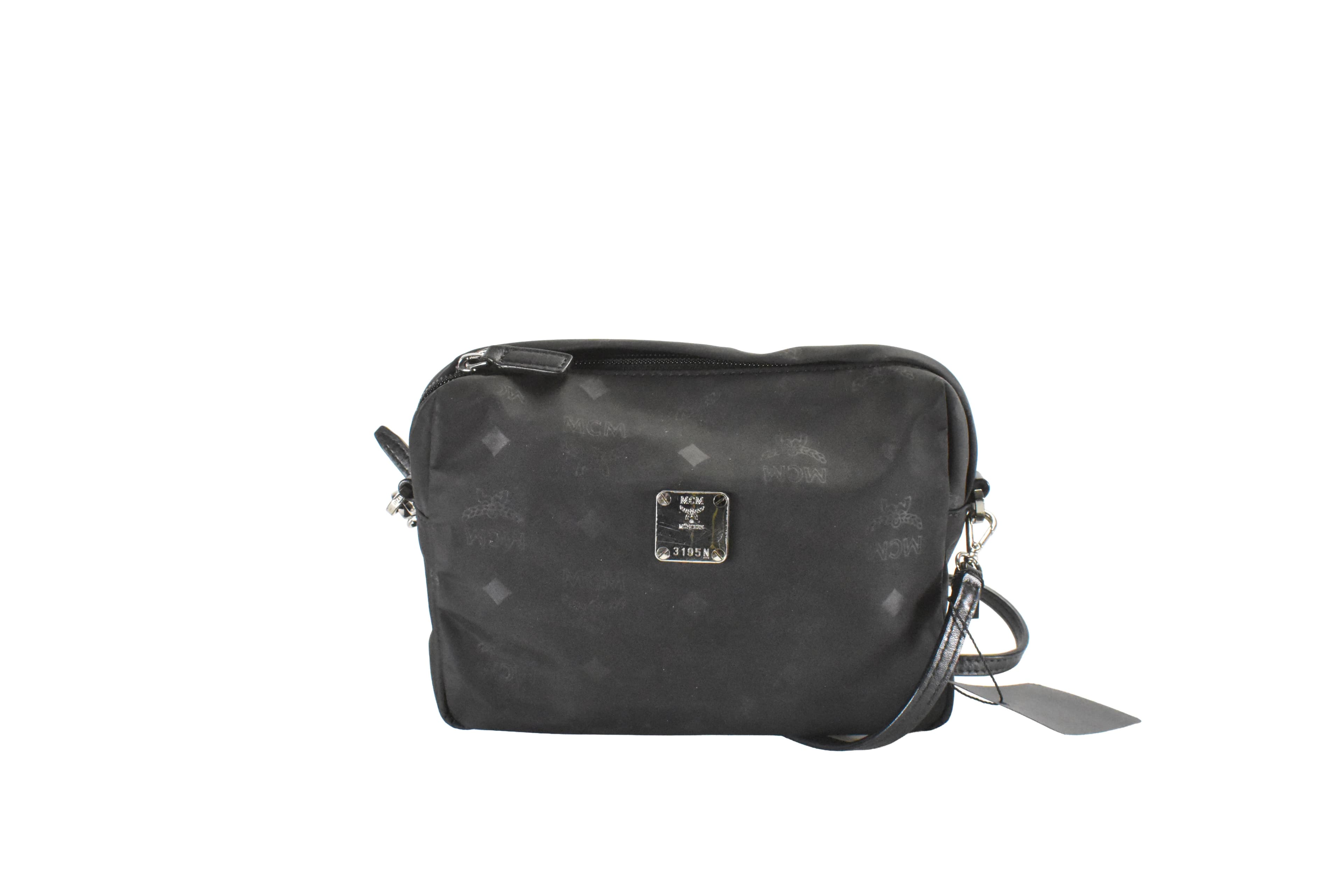 ✅MCM TASCHE SCHULTERTASCHE vintmarket.de CROSSBODY SCHWARZ 2682